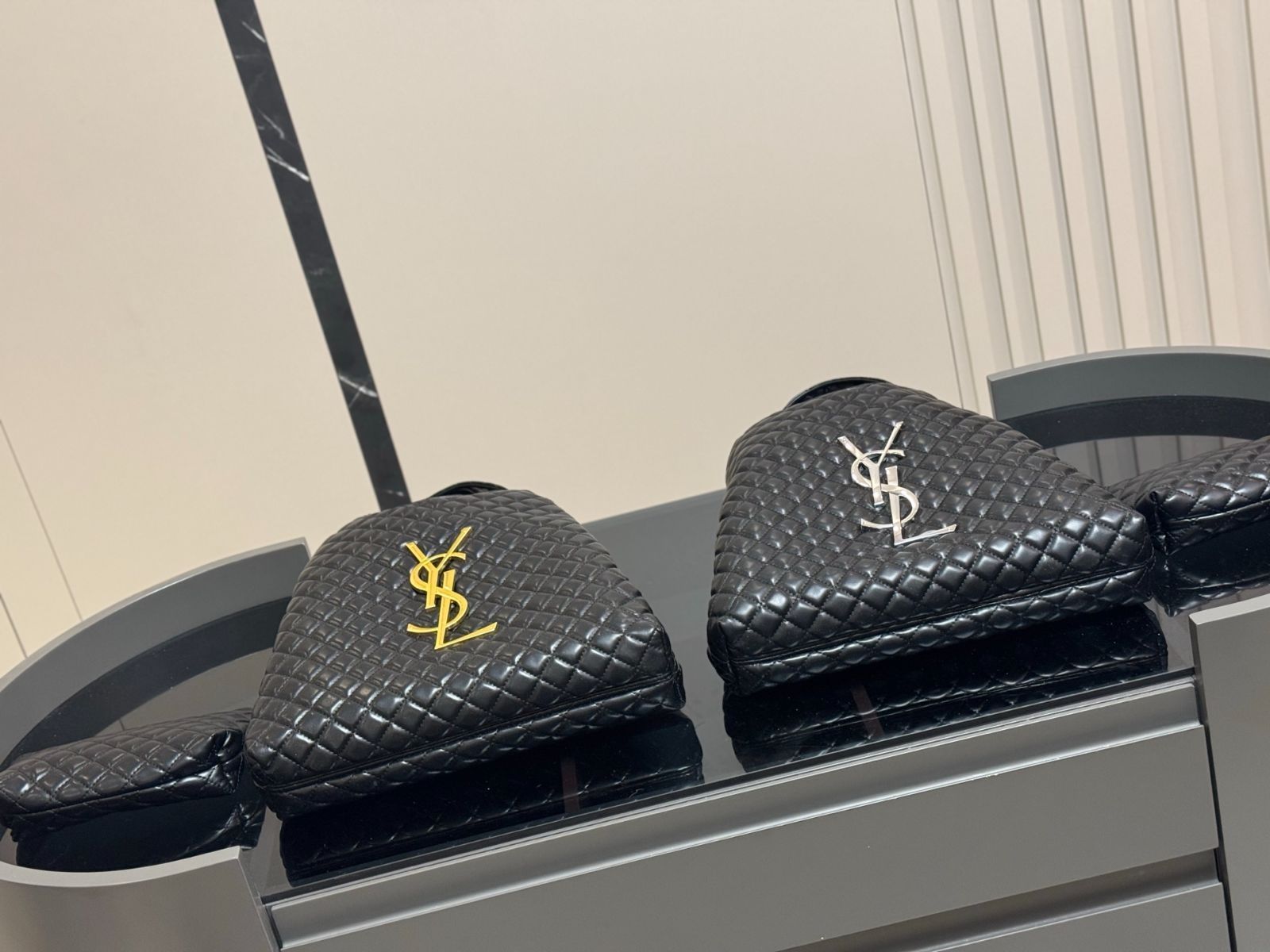 【今日特価】YSL Gabv Quilted Tote Bag サンローラン ガブ キルテッド トートバッグ