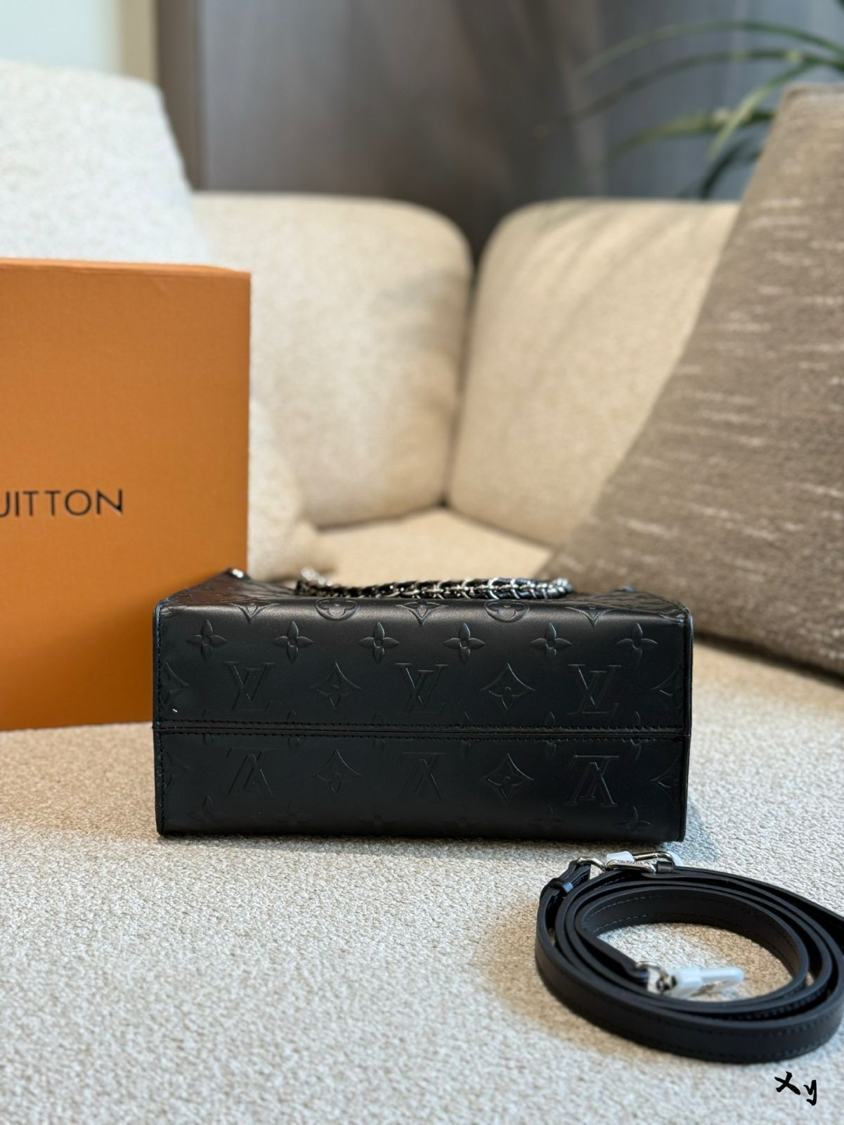 【今日特価】LV Onthego Black Small Tote Bag - ルイ・ヴィトン オンザゴー ブラック スモール トートバッグ