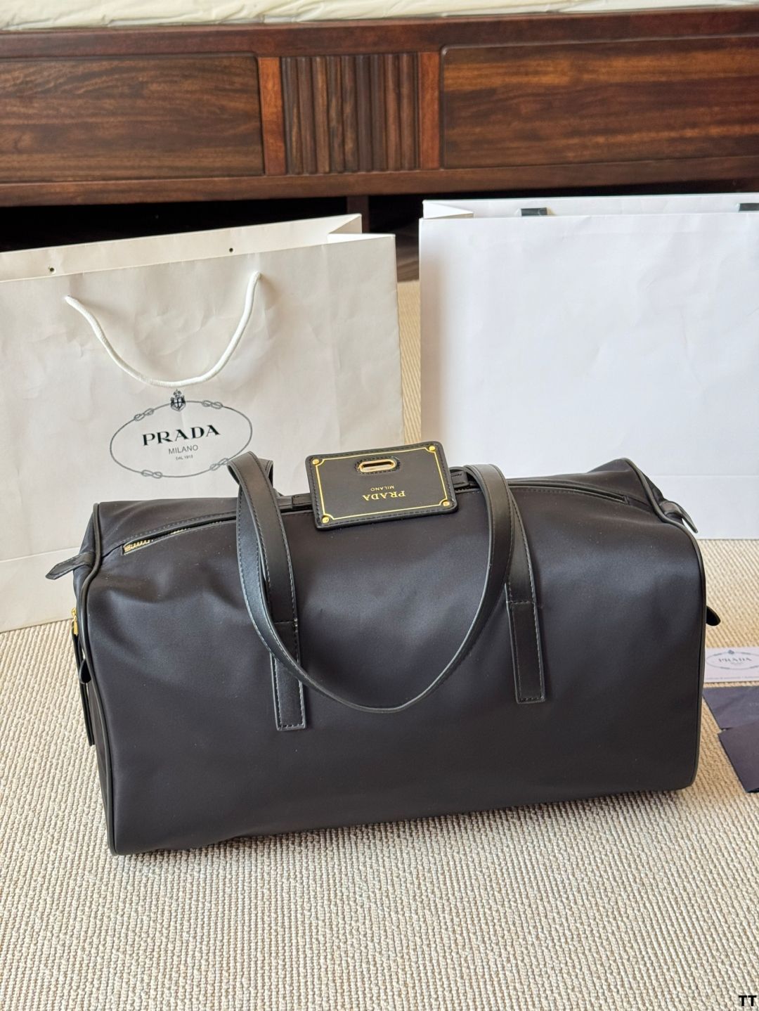 【今日特価】Prada Nylon Travel Tote - プラダ ナイロン トラベル トートバッグ