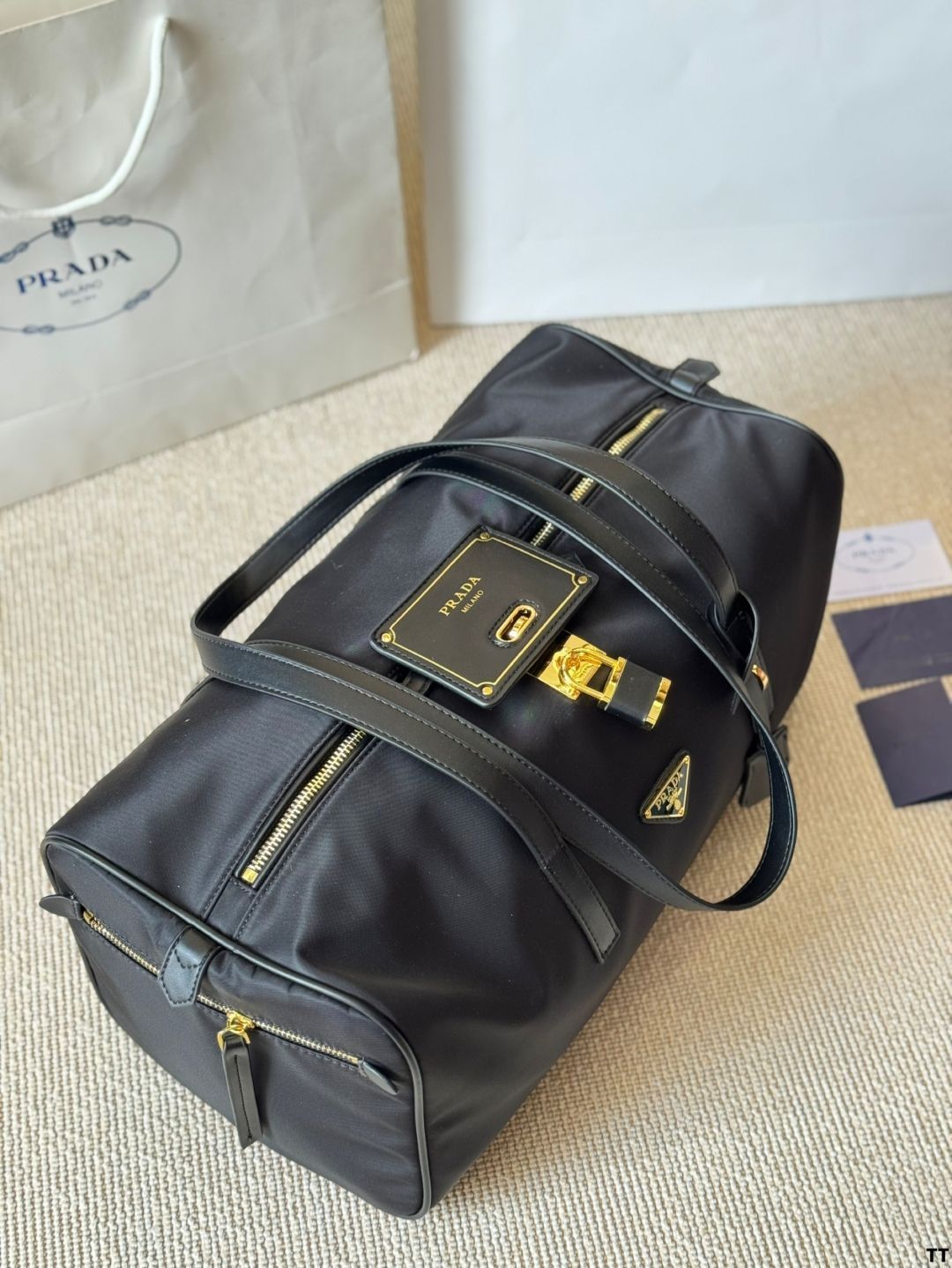 【今日特価】Prada Nylon Travel Tote - プラダ ナイロン トラベル トートバッグ