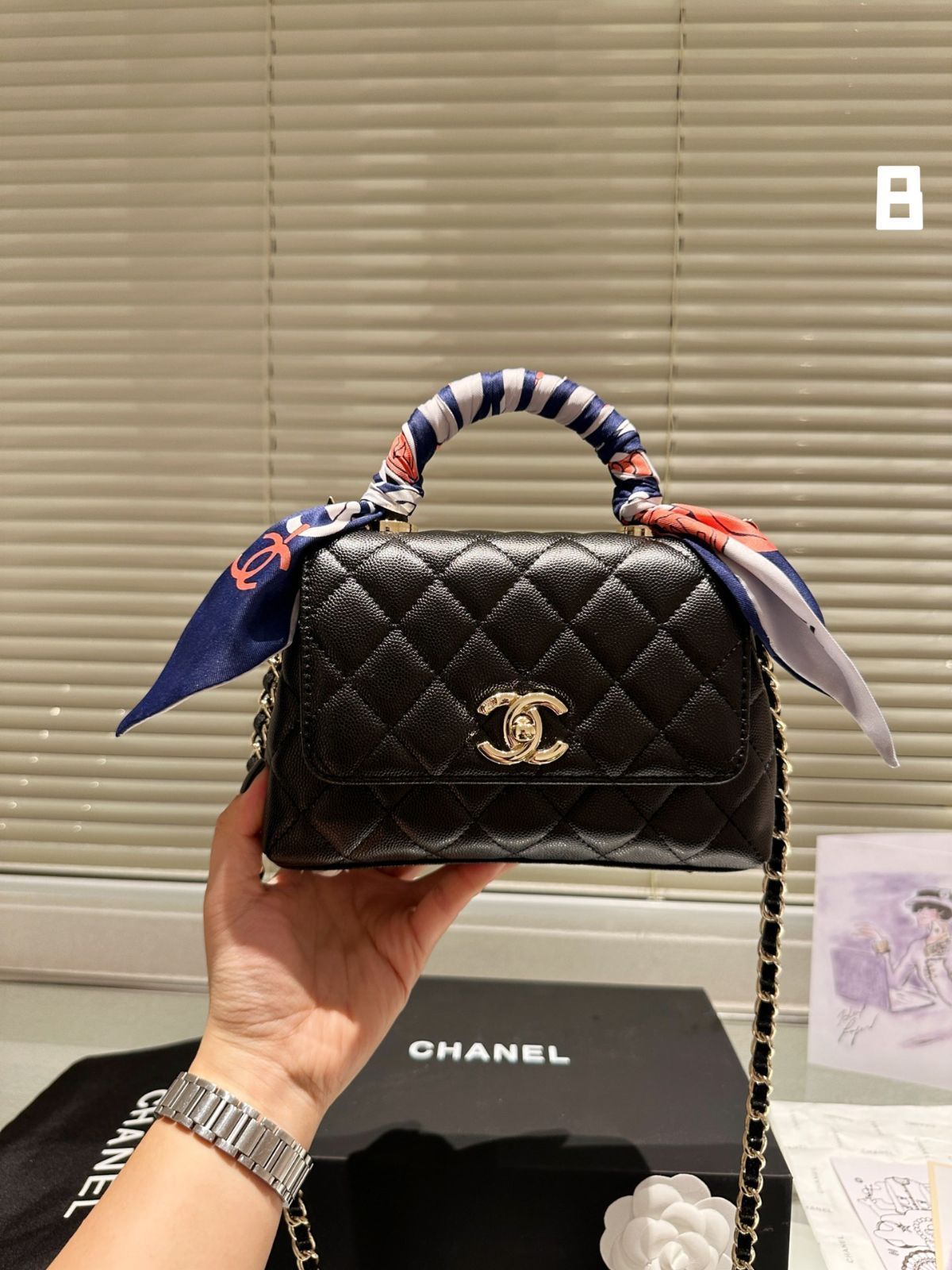 【Chanel】今日特価!シャネル Coco Handle 魅力的なハンドバッグ 【Chanel】今日特価!シャネル Coco Handle 魅力的なハンドバッグ