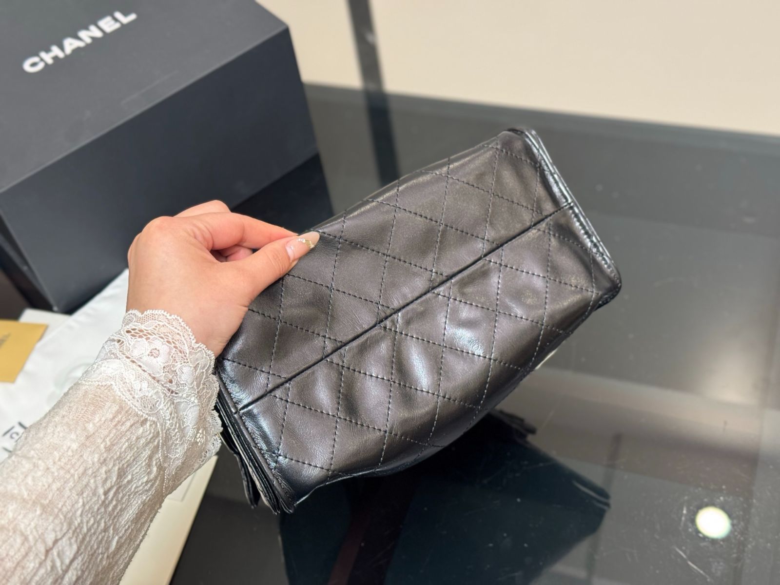 【今日特価】Chanel 25bag Small Hobo 25s オイルレザー ホボバッグ