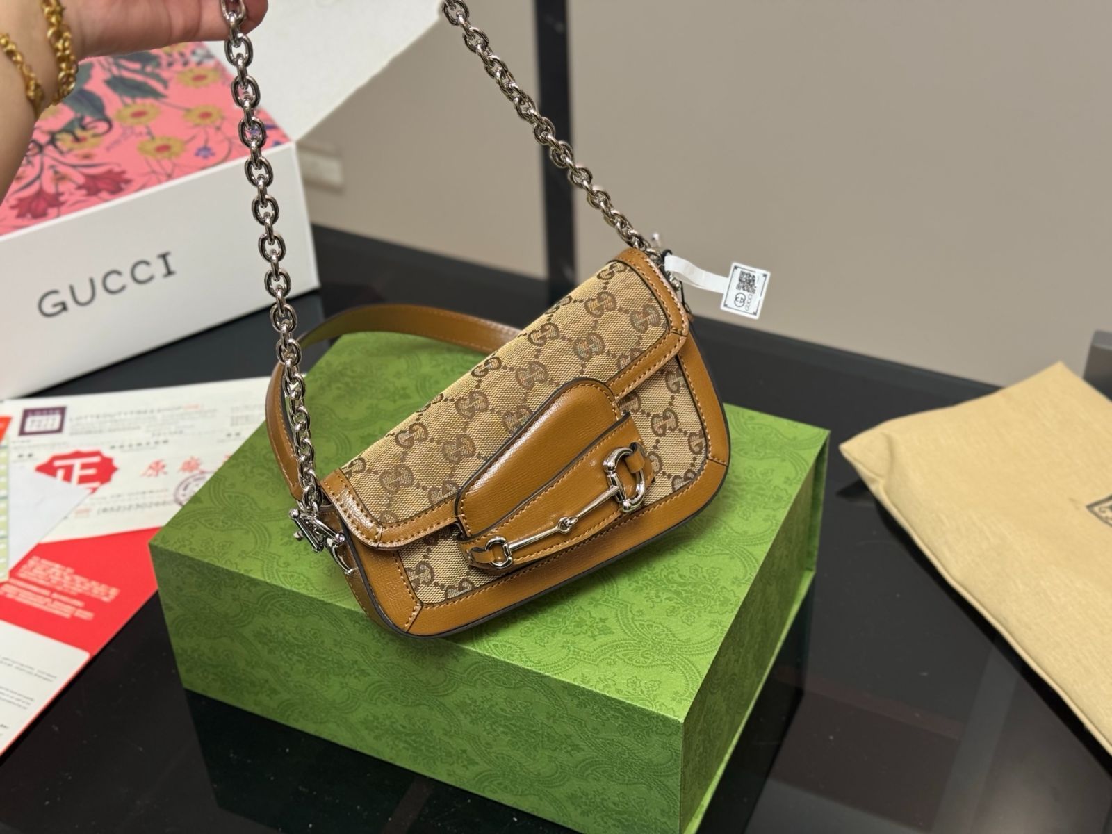 【今日特価】Gucci New 1955 アームバッグ 【今日特価】Gucci New 1955 アームバッグ