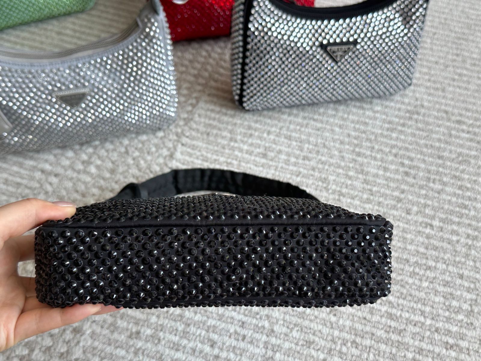 【今日特価】Prada Hobo Nylon プラダ ホボ ナイロン アームバッグ