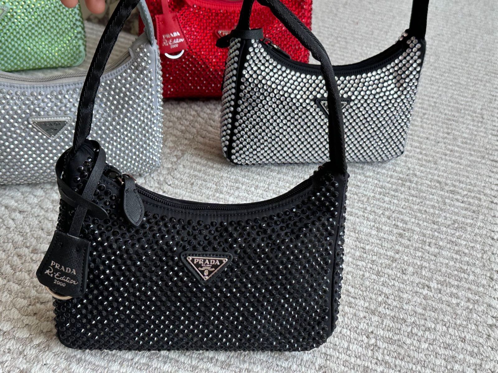 【今日特価】Prada Hobo Nylon プラダ ホボ ナイロン アームバッグ