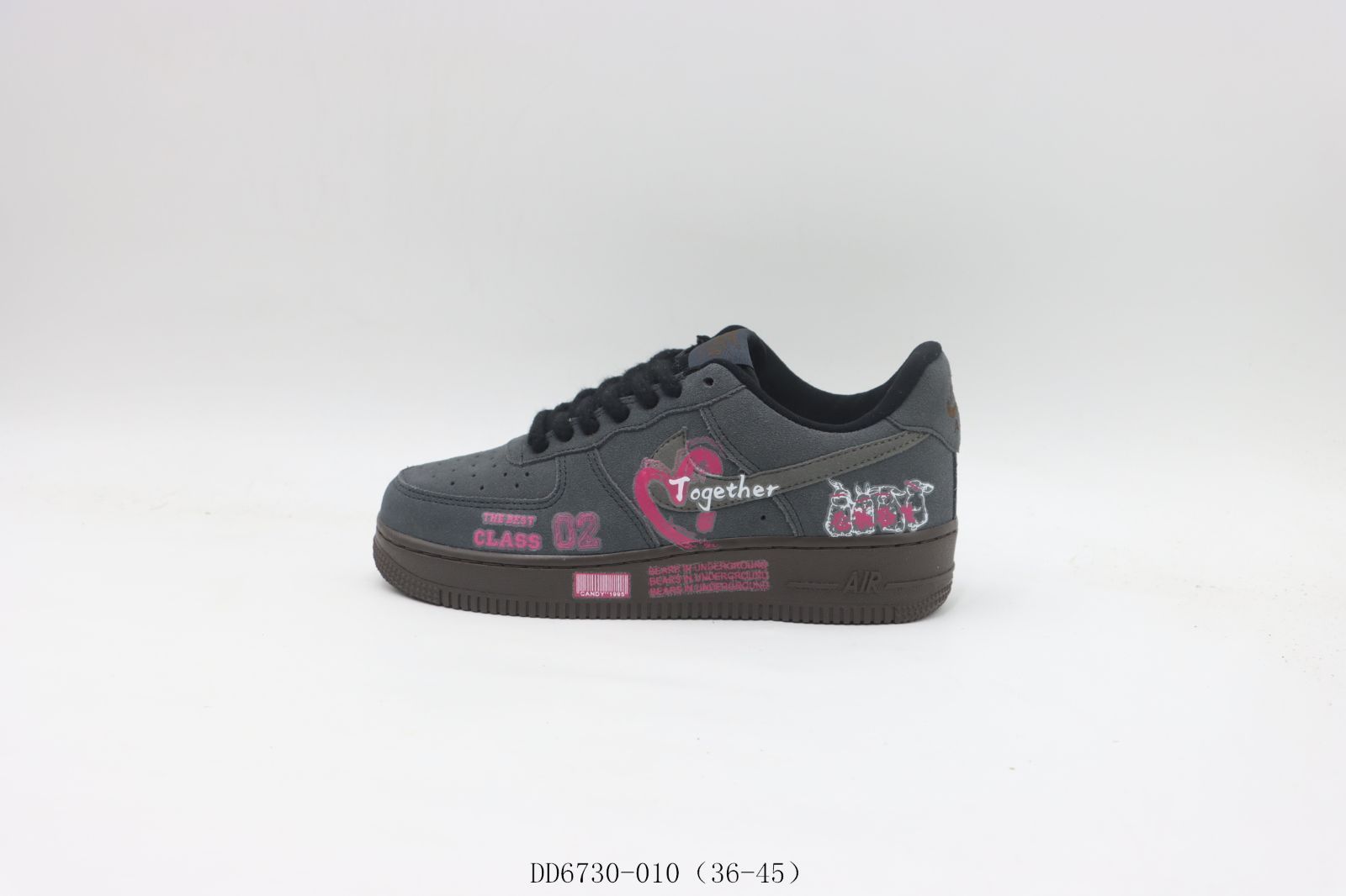 【今日特価】ナイキ Nike スケートシューズ DD6730-010 グレー & ピンク