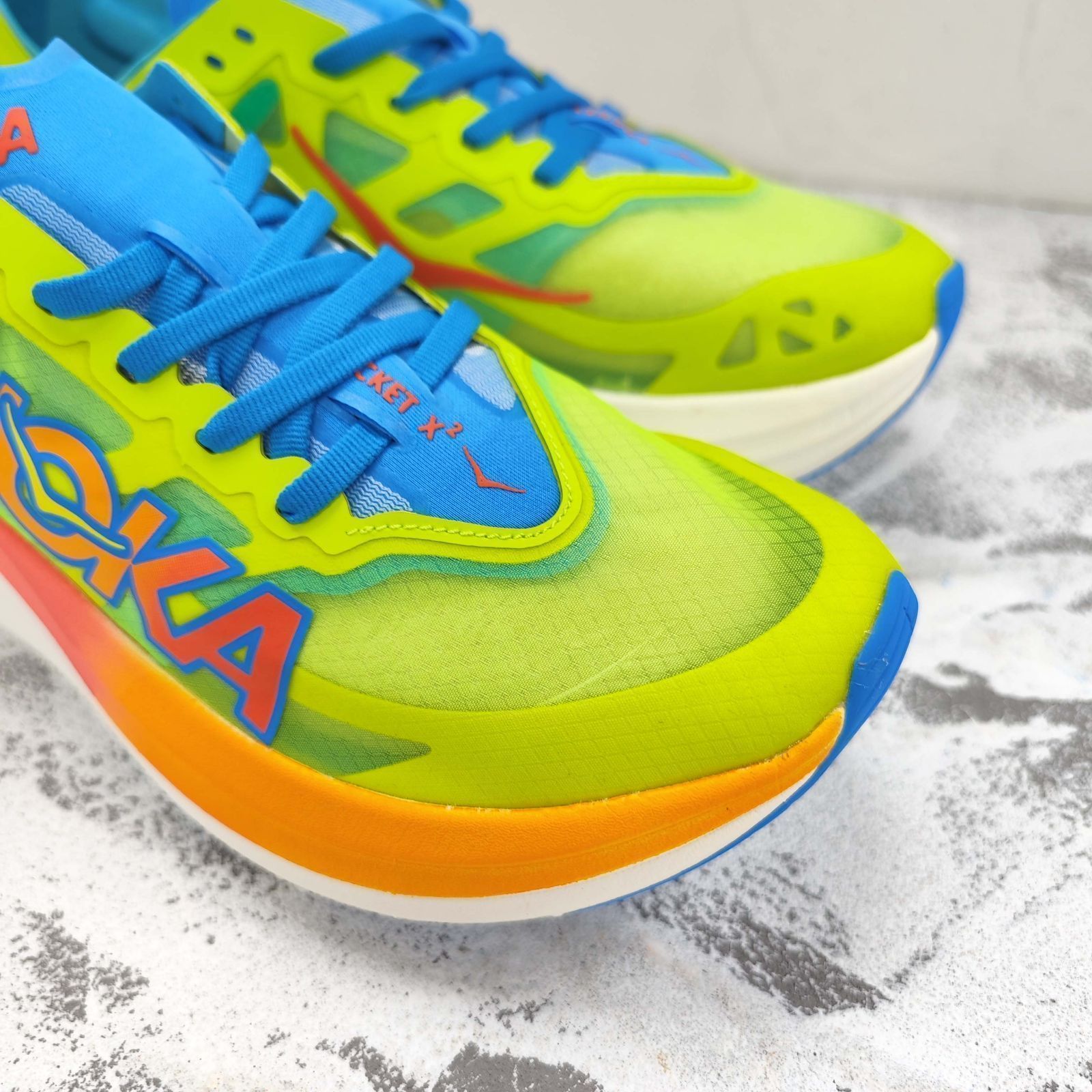 HOKA ROCKET X ホカ ロケット X ランニングシューズ メンズ　レディース　イエロー　オレンジ