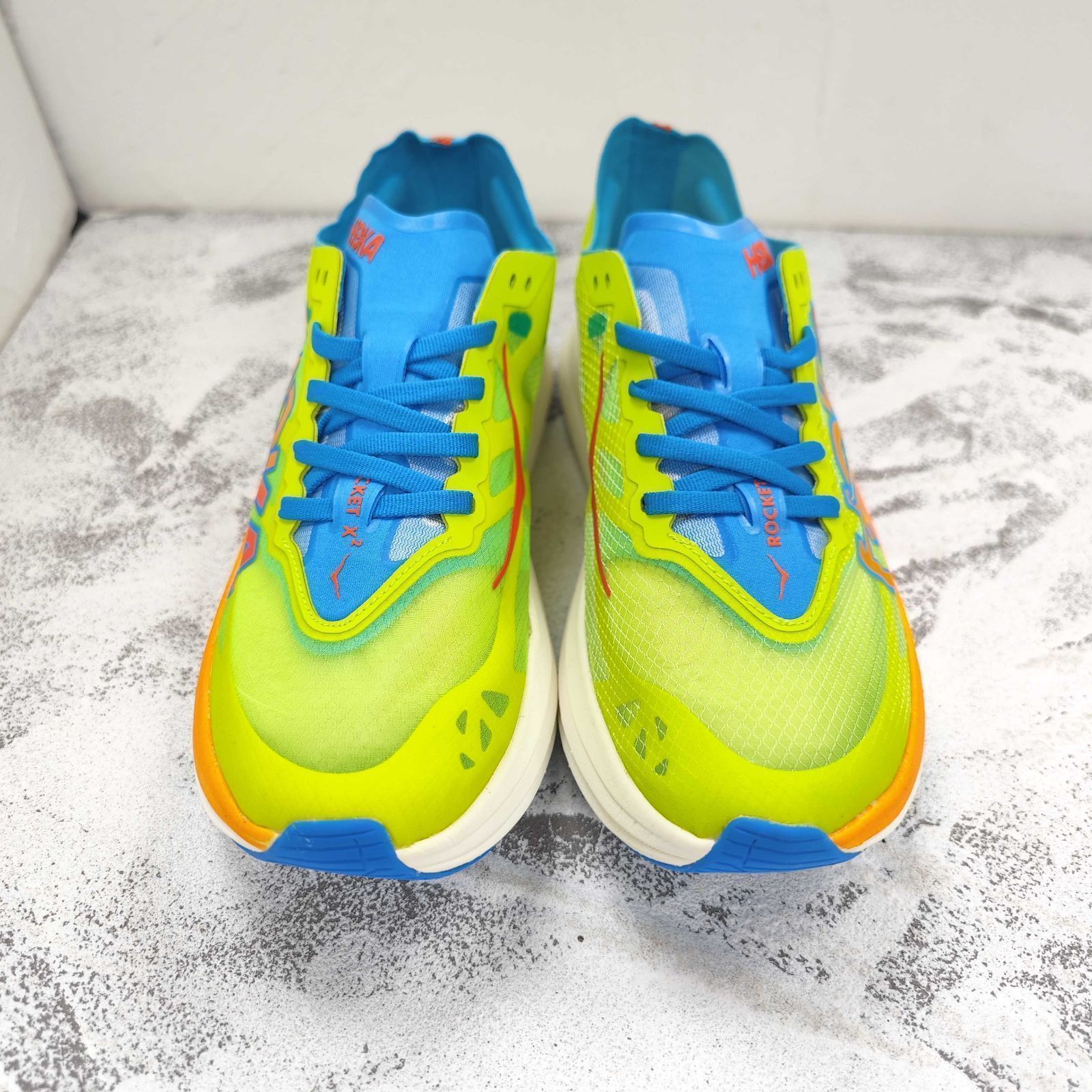 HOKA ROCKET X ホカ ロケット X ランニングシューズ メンズ　レディース　イエロー　オレンジ