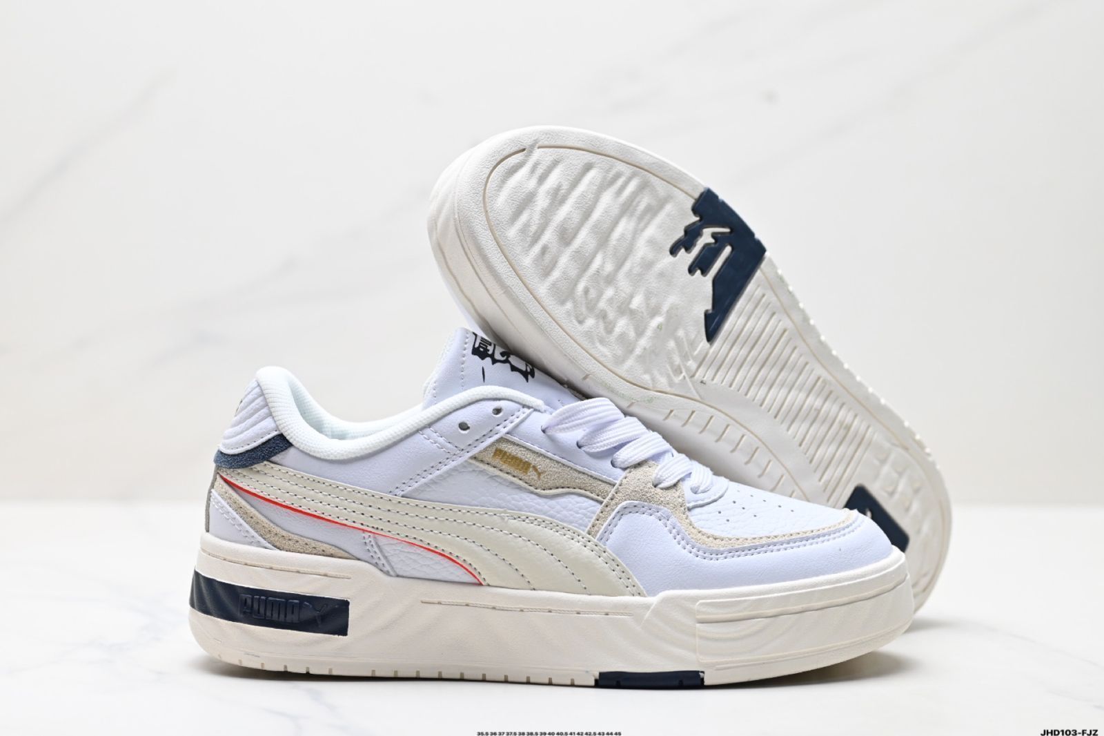 PUMA プーマ CA Pro Ripple レトロカジュアル クッション性・耐磨耗性 ロートップ スケートボードシューズ