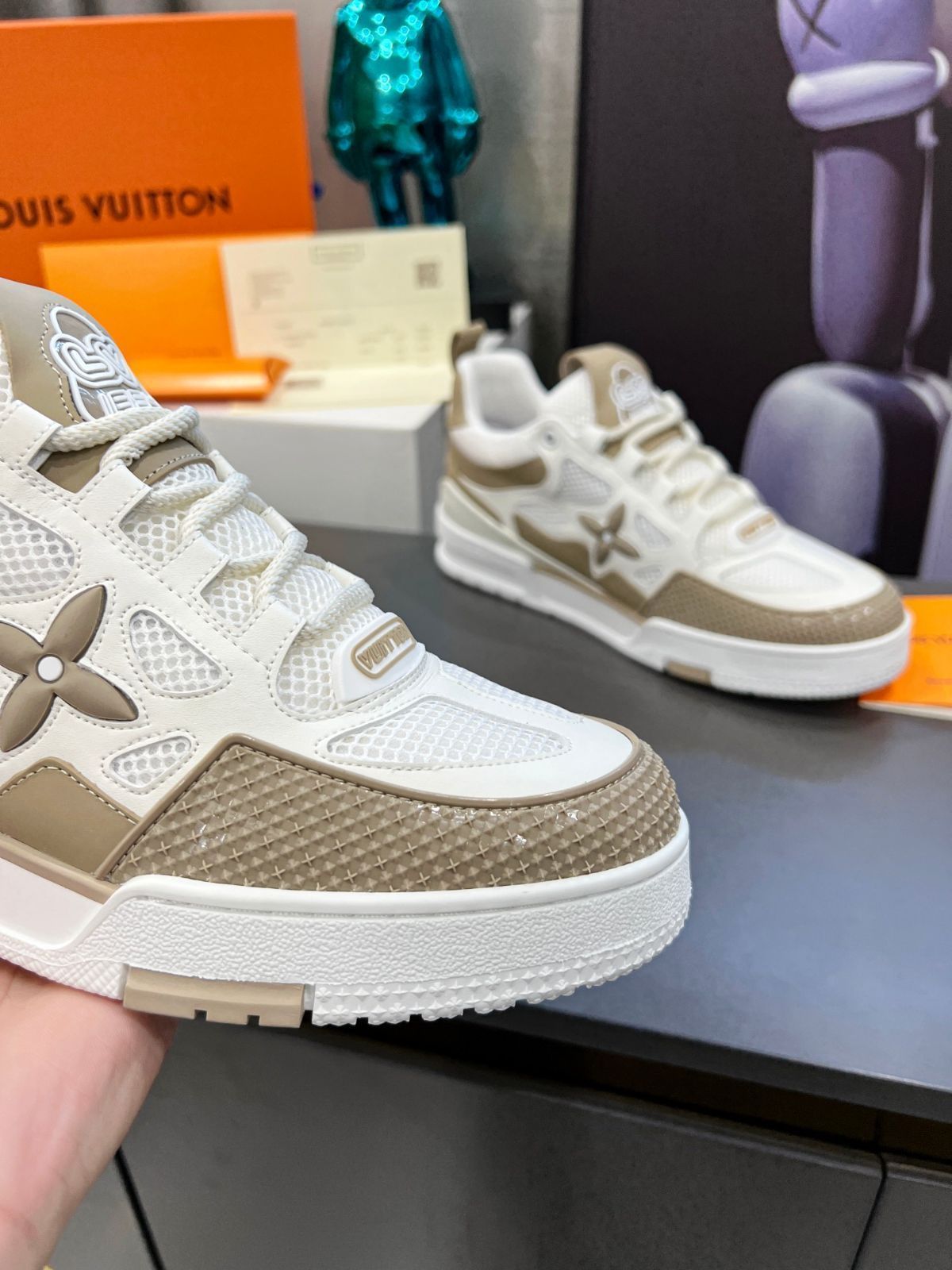 Louis Vuitton trainer ロートップカジュアルシューズ