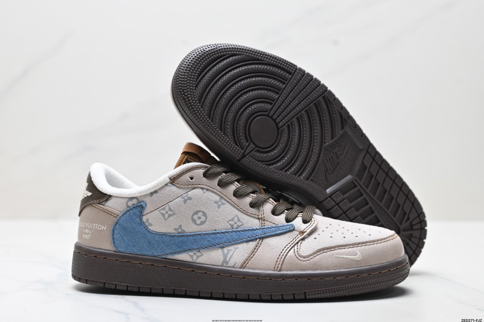 Air Jordanトラヴィス・スコット x エア・ジョーダン 1 AJ1 リバースモカ Air Jordanトラヴィス・スコット x エア・ジョーダン 1 AJ1 リバースモカ