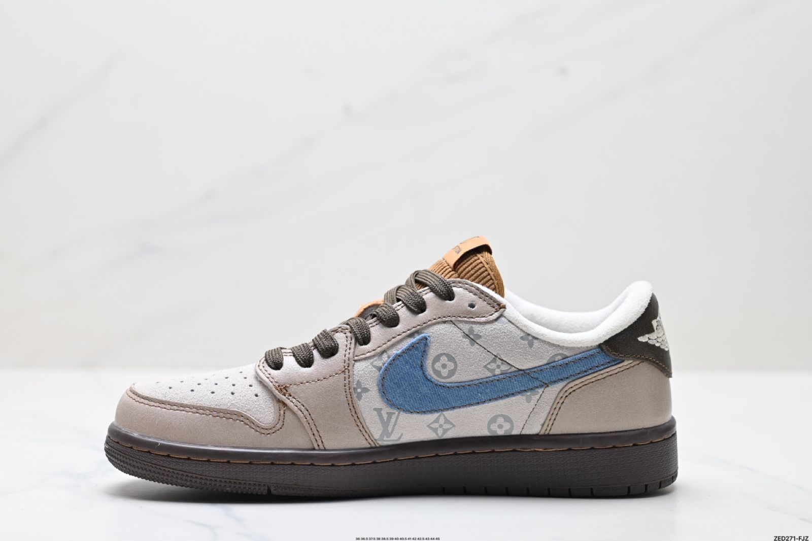 Air Jordanトラヴィス・スコット x エア・ジョーダン 1 AJ1 リバースモカ Air Jordanトラヴィス・スコット x エア・ジョーダン 1 AJ1 リバースモカ