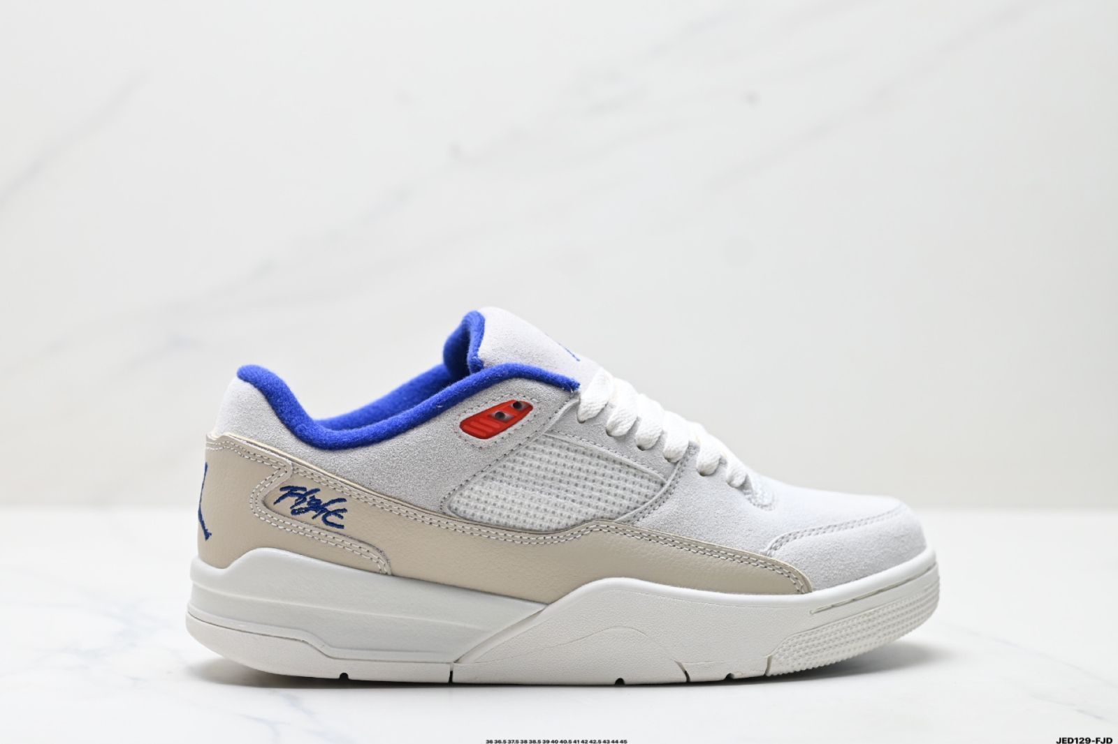 Who Decides War x Nike Jordan FLIGHT COURT ATE フー・デサイズ・ウォー × ナイキ ジョーダン FLIGHT COURT ATE 滑り止め耐磨耗 ロートップ レトロバスケットボールシューズ