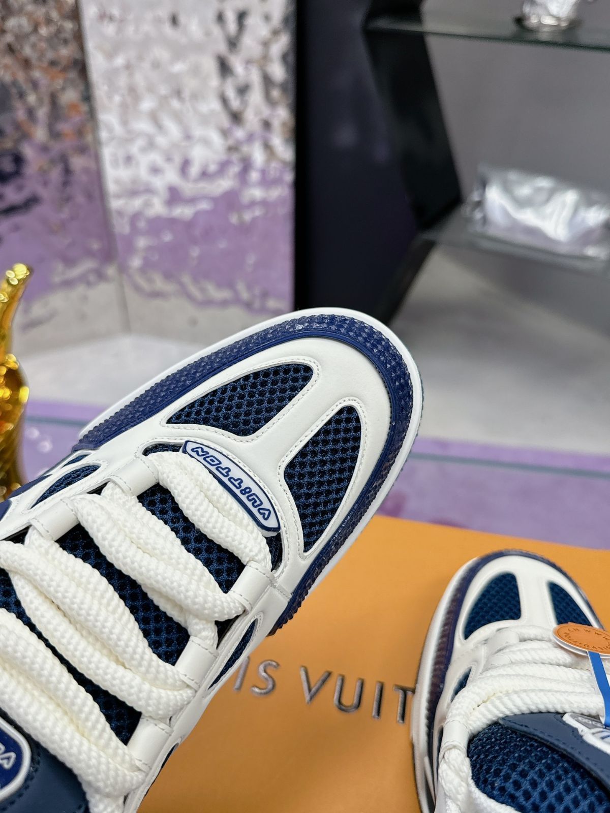 Louis Vuitton trainer カップルスタイルのロートップパンシューズ Louis Vuitton trainer カップルスタイルのロートップパンシューズ