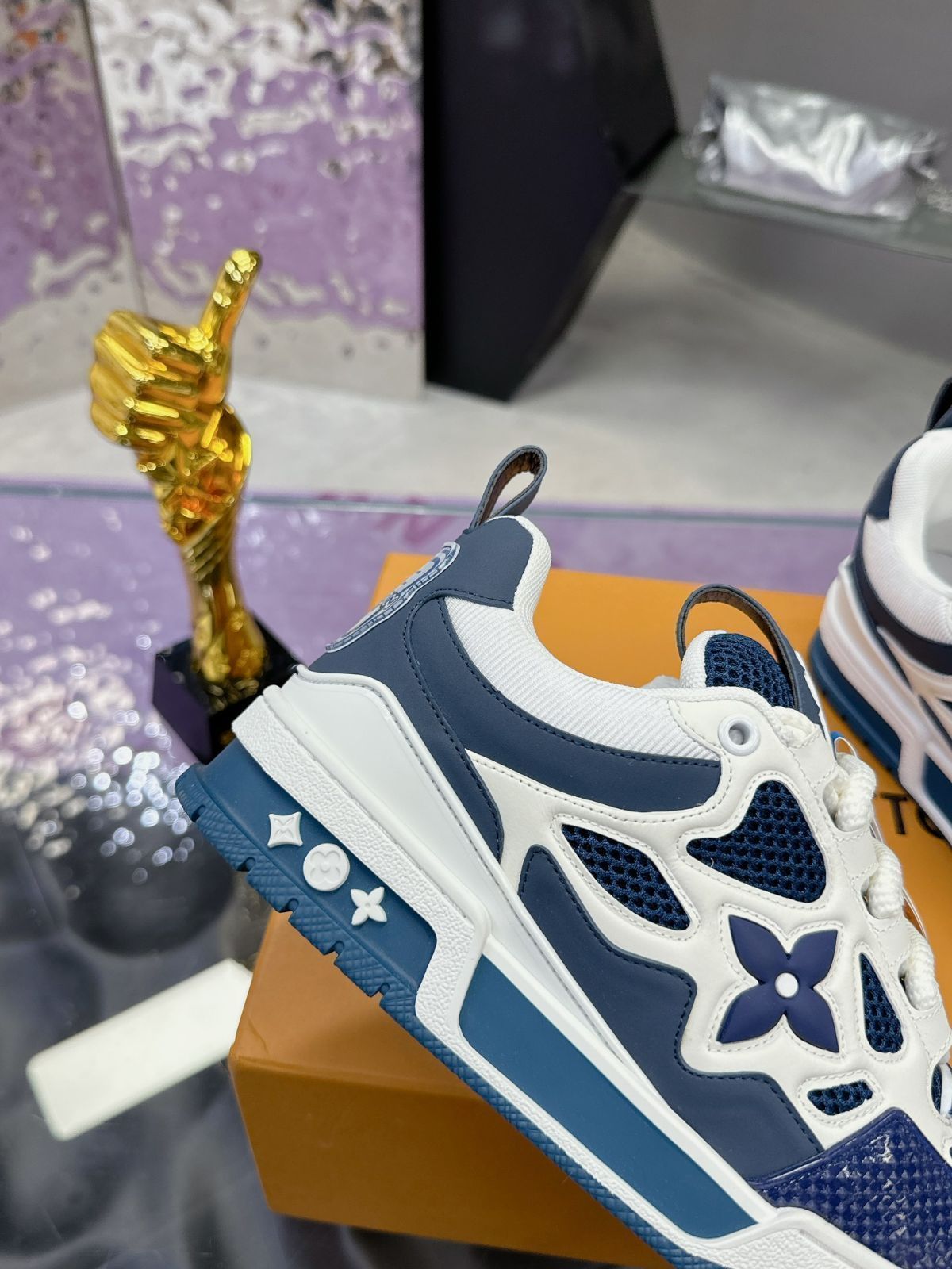 Louis Vuitton trainer カップルスタイルのロートップパンシューズ Louis Vuitton trainer カップルスタイルのロートップパンシューズ