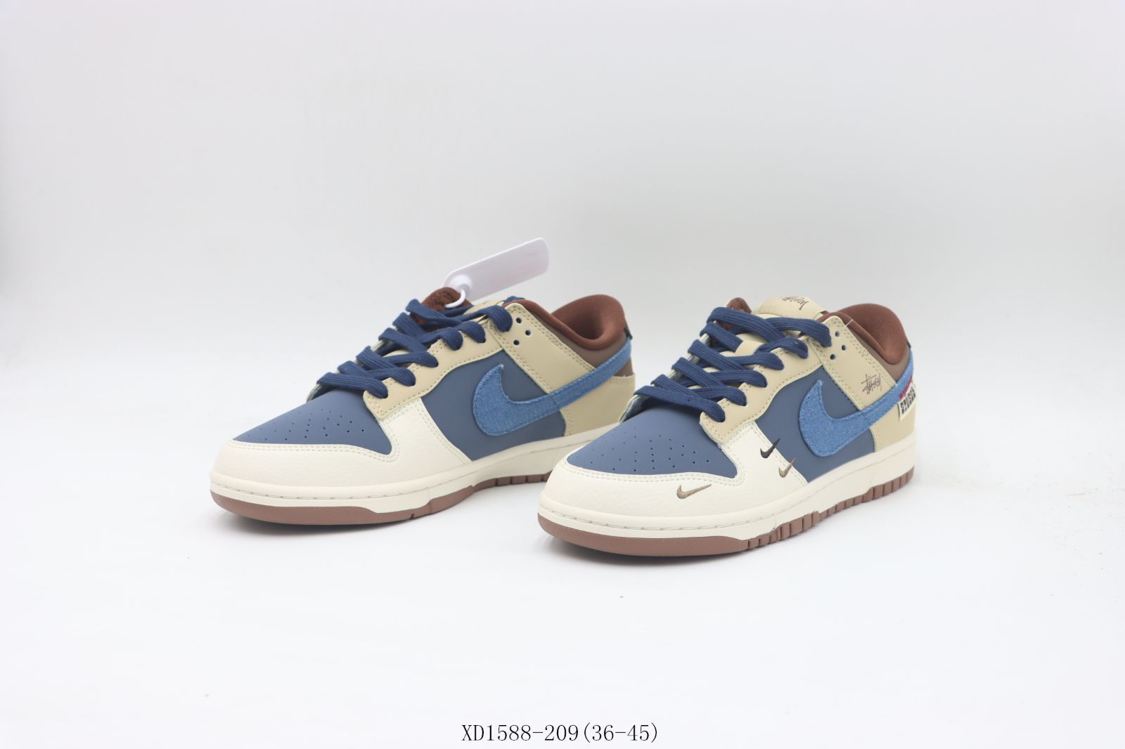 【今日特価】Nike ナイキ スケートシューズ XD1588-209 ホワイトブルーブラウン