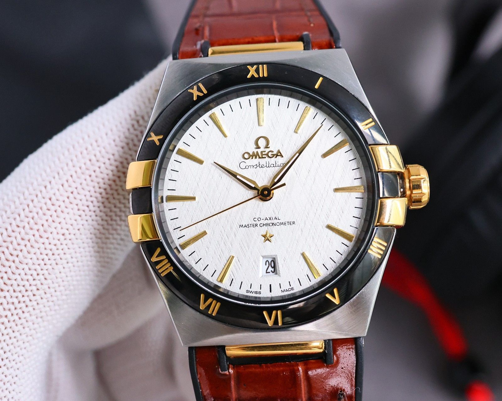 【今日特価】Omega「Constellation Gents」星座シリーズ 第五世代アップグレード版