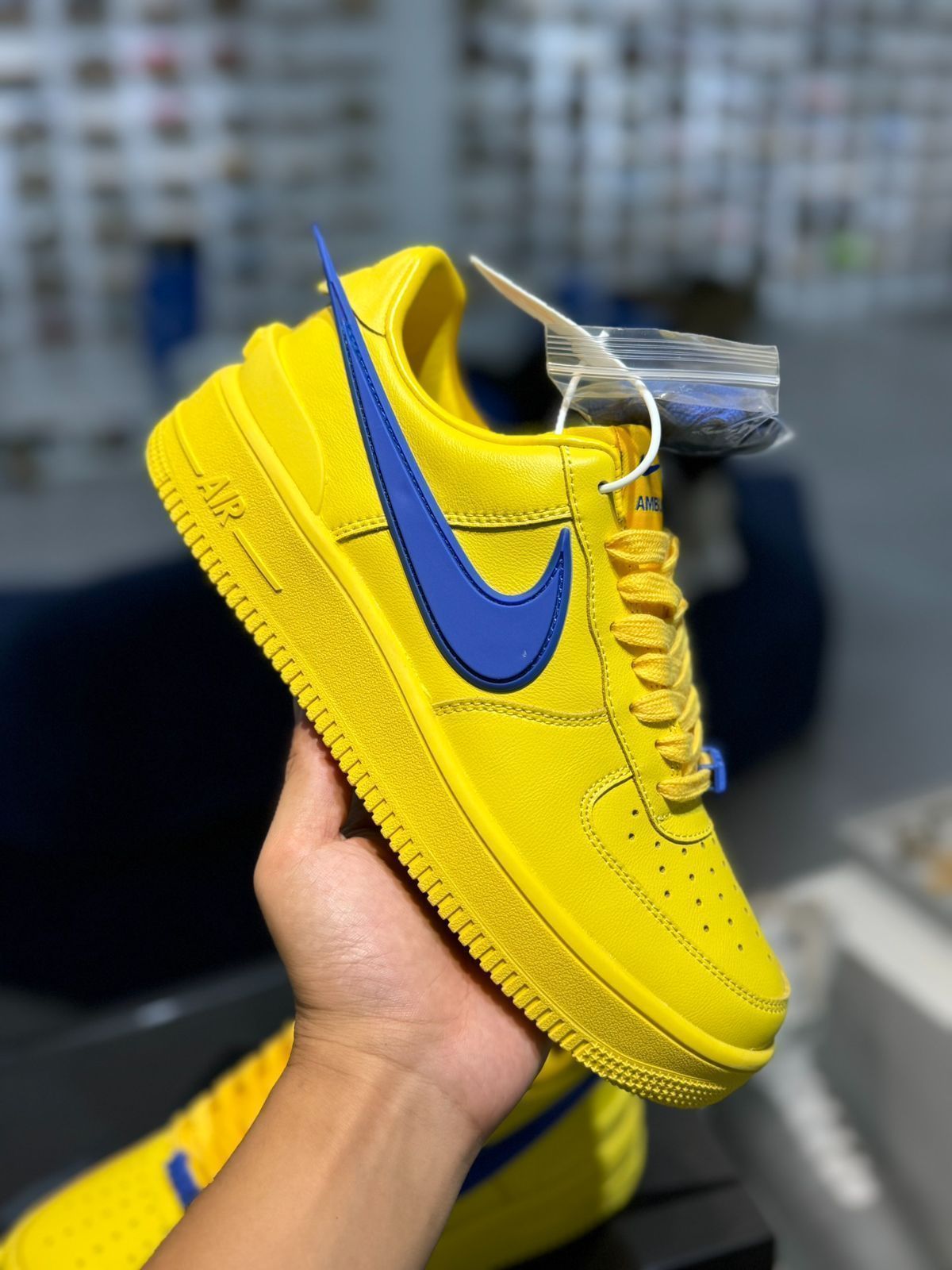 NIke Air Force 1 '07 Low AMBUSH 連名ビッグフック黄色