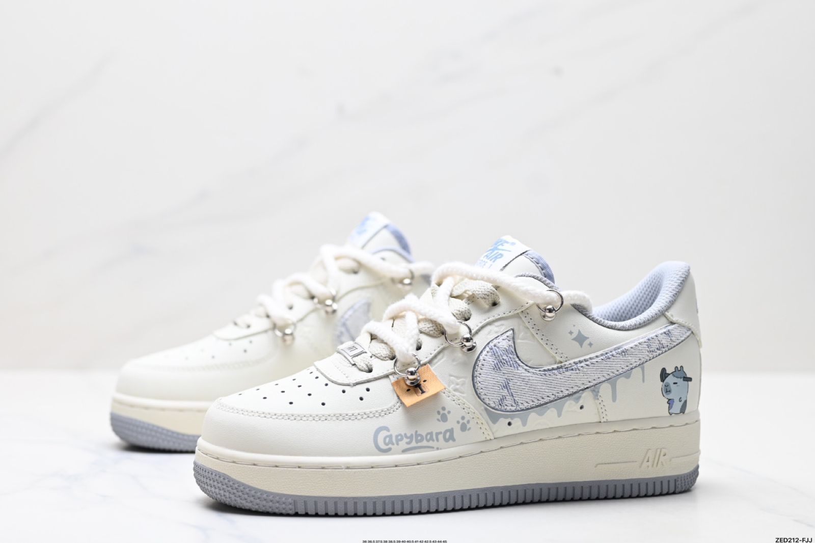 Nike（ナイキ）Air Force 1‘07 オリジナル型紙・打ち合わせで純正ロートップエアフォースワンを再現