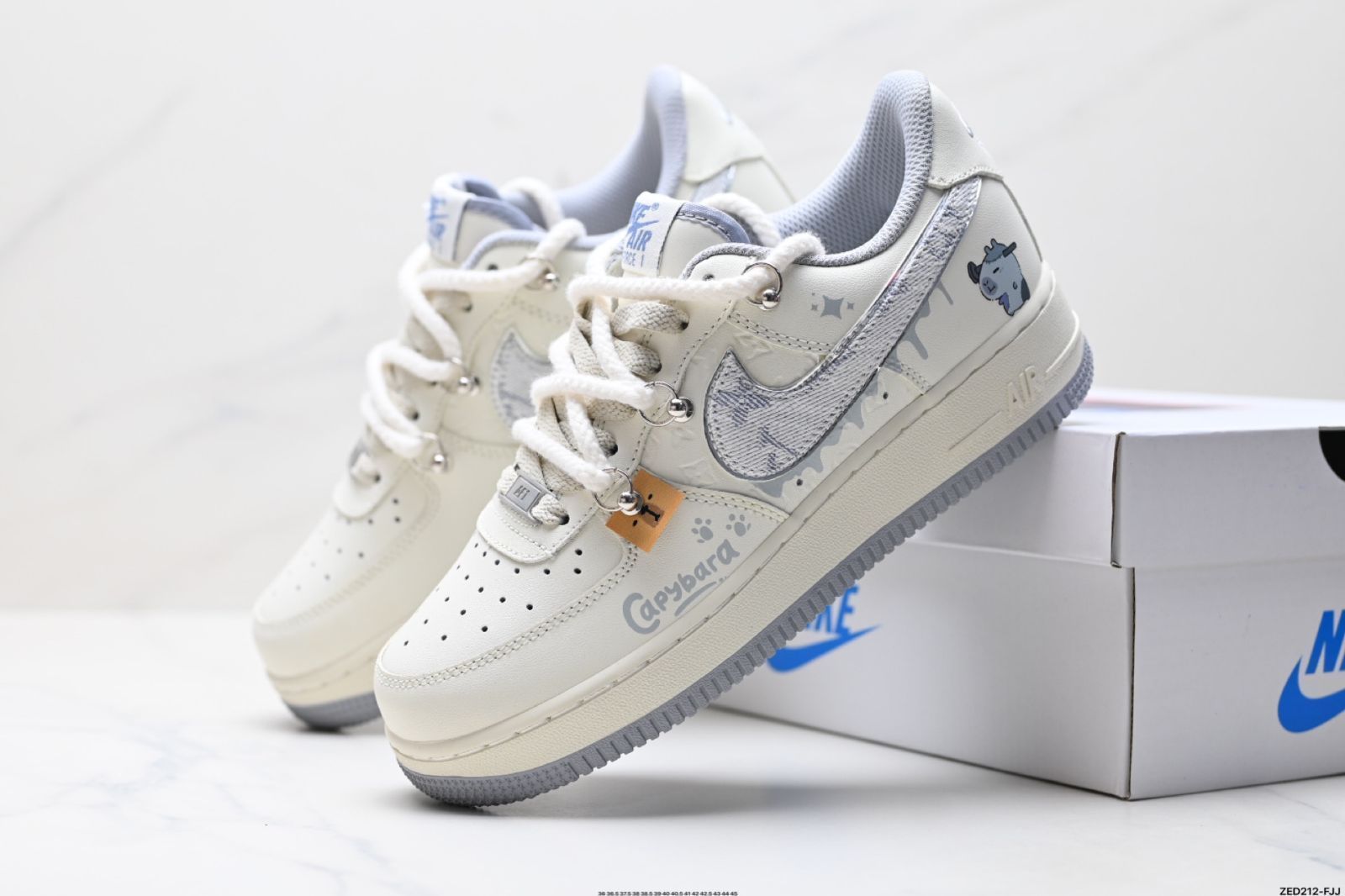 Nike（ナイキ）Air Force 1‘07 オリジナル型紙・打ち合わせで純正ロートップエアフォースワンを再現