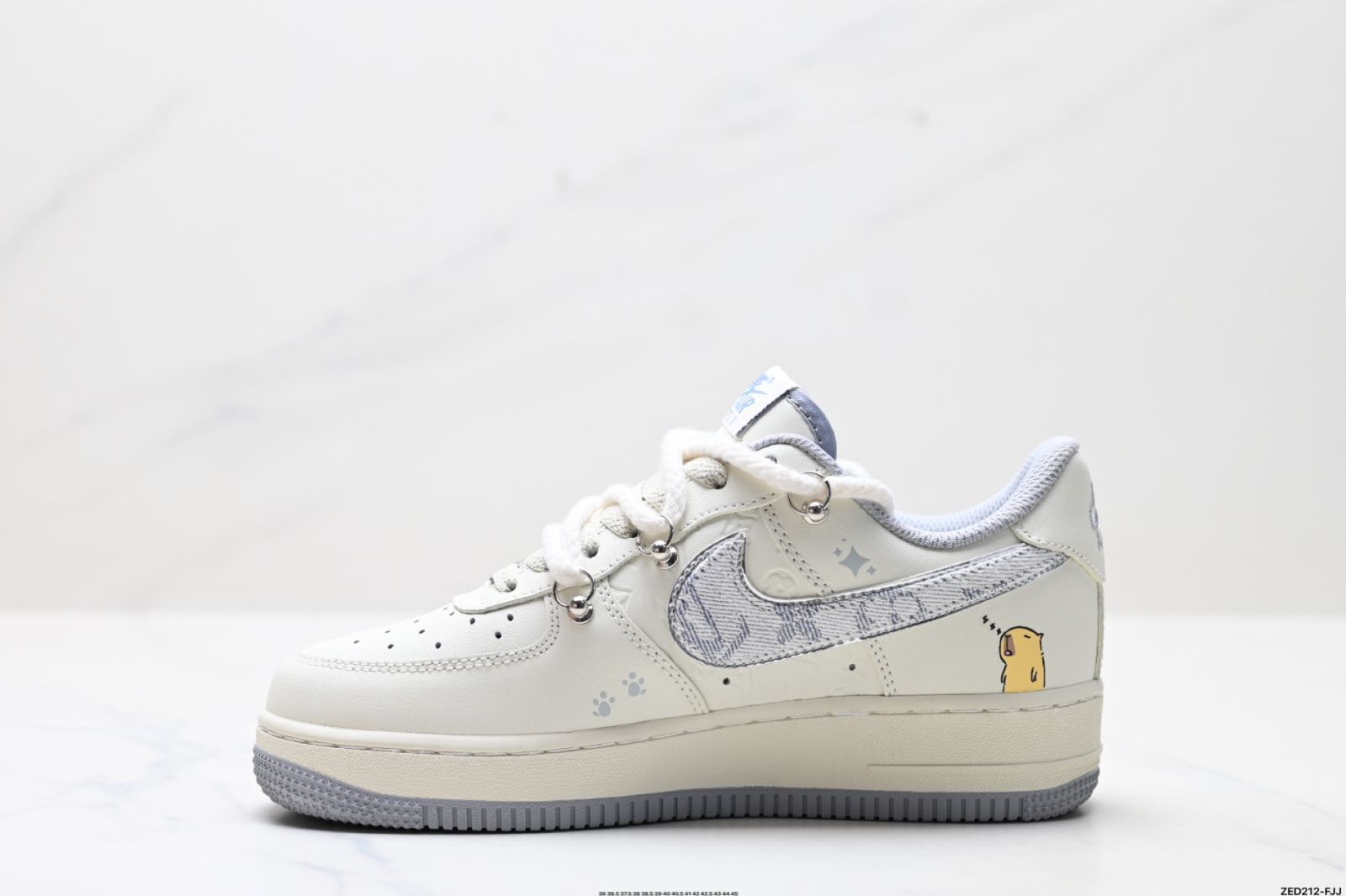 Nike（ナイキ）Air Force 1‘07 オリジナル型紙・打ち合わせで純正ロートップエアフォースワンを再現
