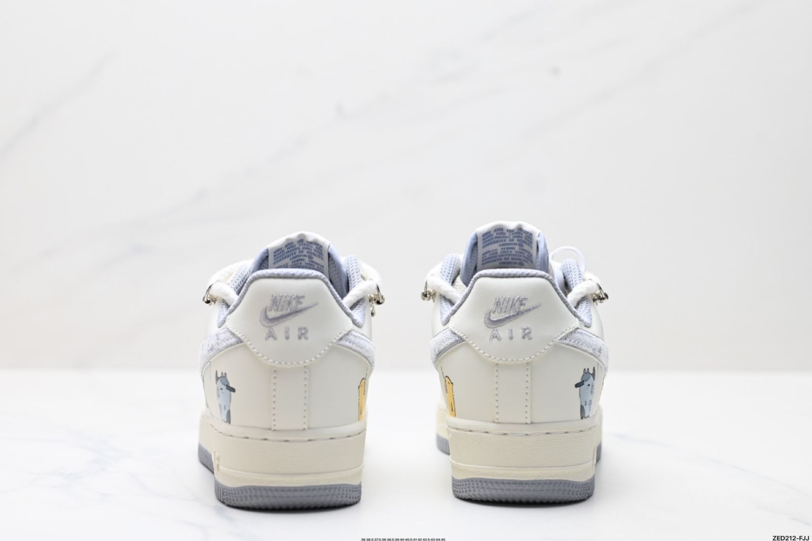 Nike（ナイキ）Air Force 1‘07 オリジナル型紙・打ち合わせで純正ロートップエアフォースワンを再現