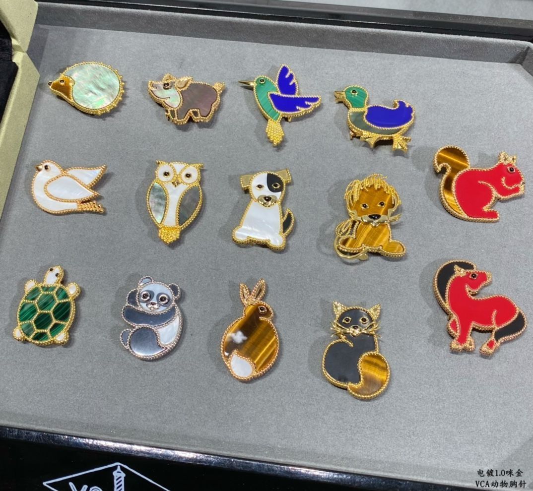[Van Cleef & Arpels] アニマル ブローチ - マルチユースデザイン | ヴァン クリーフ & アーペル レディースジュエリー｜本日限定特価｜新品未使用