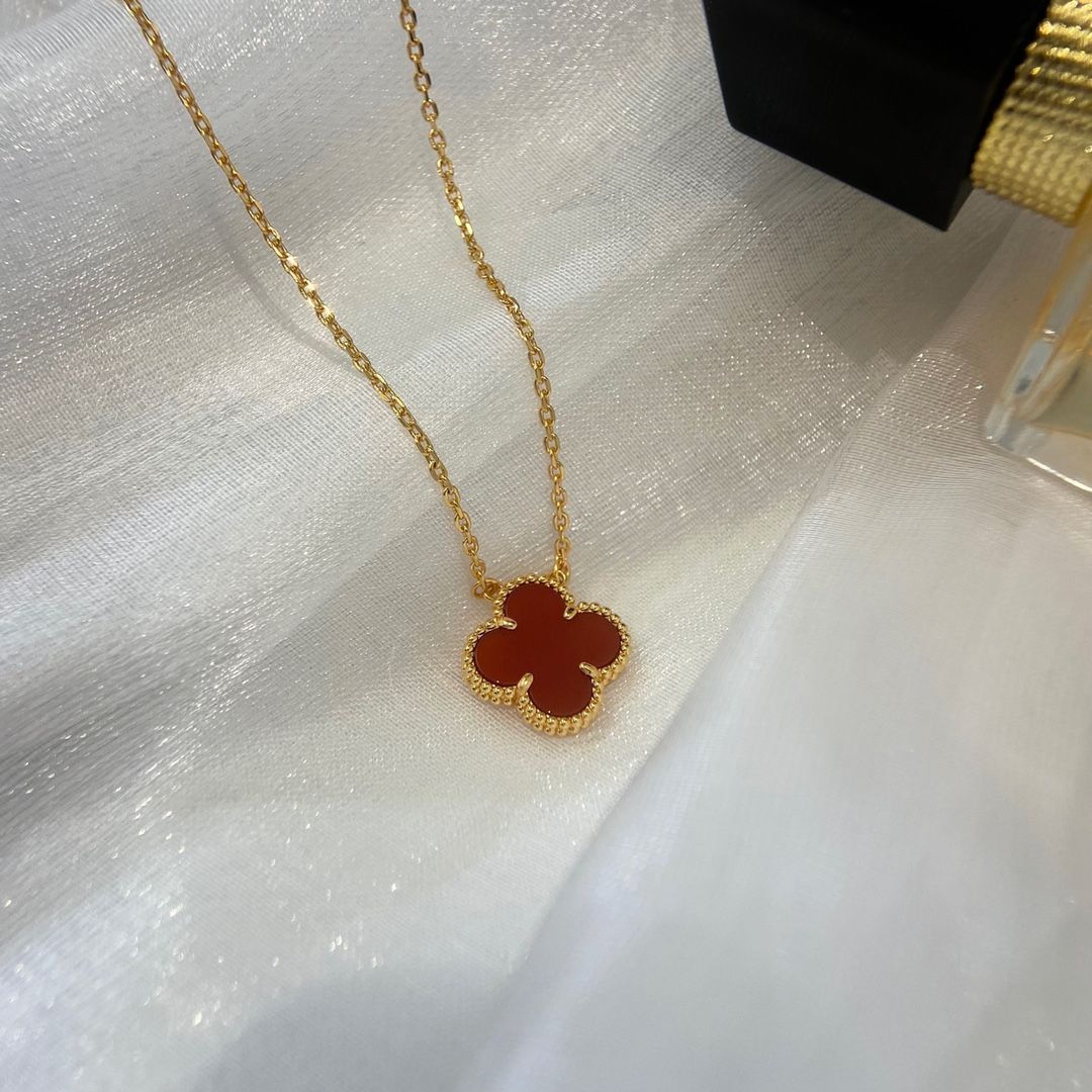 スウィート アルハンブラ ペンダント、カーネリアン、ヴァン クリーフ&アーペル Van Cleef & Arpels VCARN59M00｜本日限定特価｜新品未使用