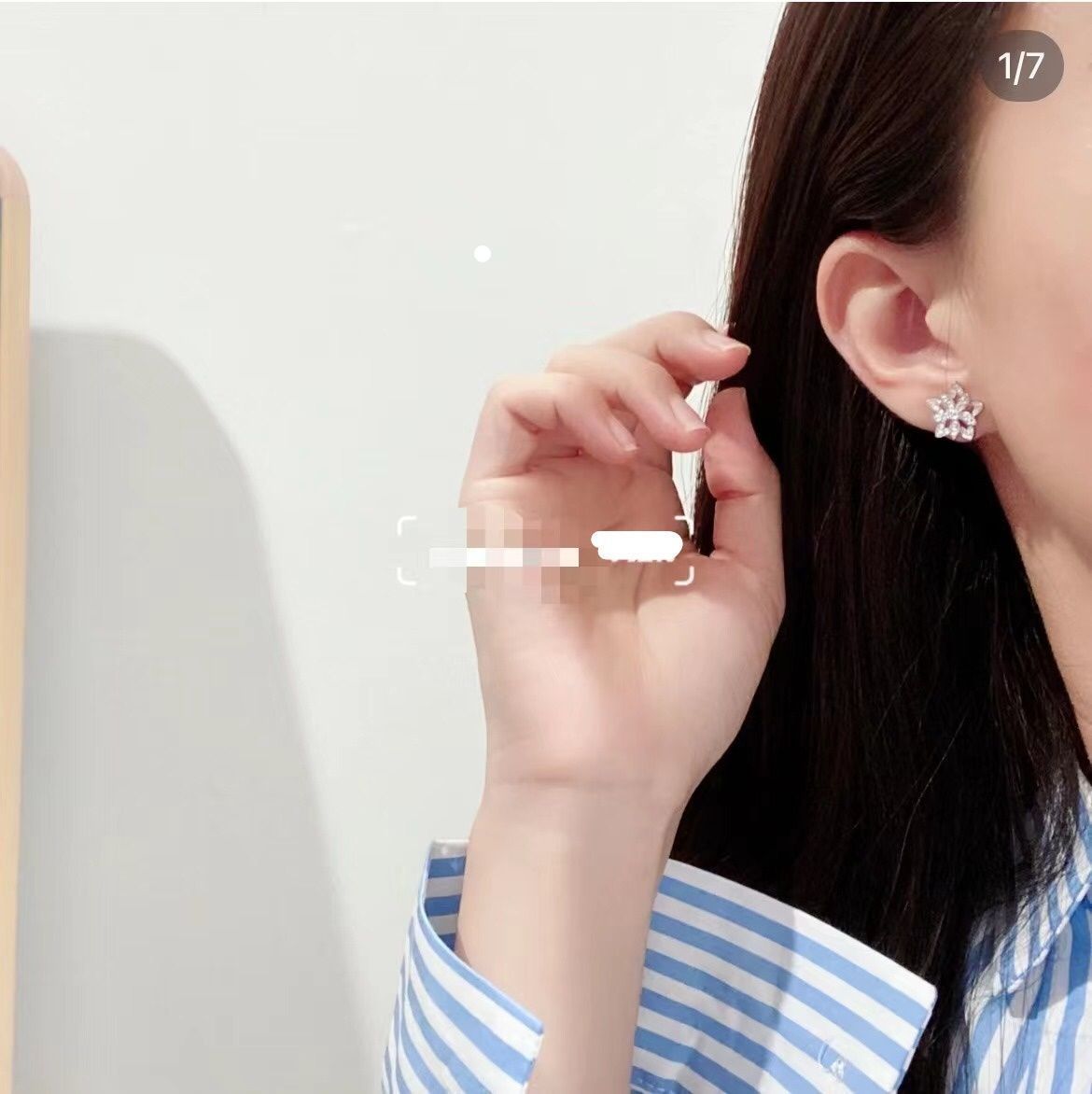 ?Vca Van Cleef & Arpels ロータス中空イヤリング、ミニスタイル、 フル ダイヤモンド ロータス シングルフラワー イヤリング|本日限定特価|新品未使用 ?Vca Van Cleef & Arpels ロータス中空イヤリング、ミニスタイル、 フル ダイヤモンド ロータス シングルフラワー イヤリング|本日限定特価|新品未使用