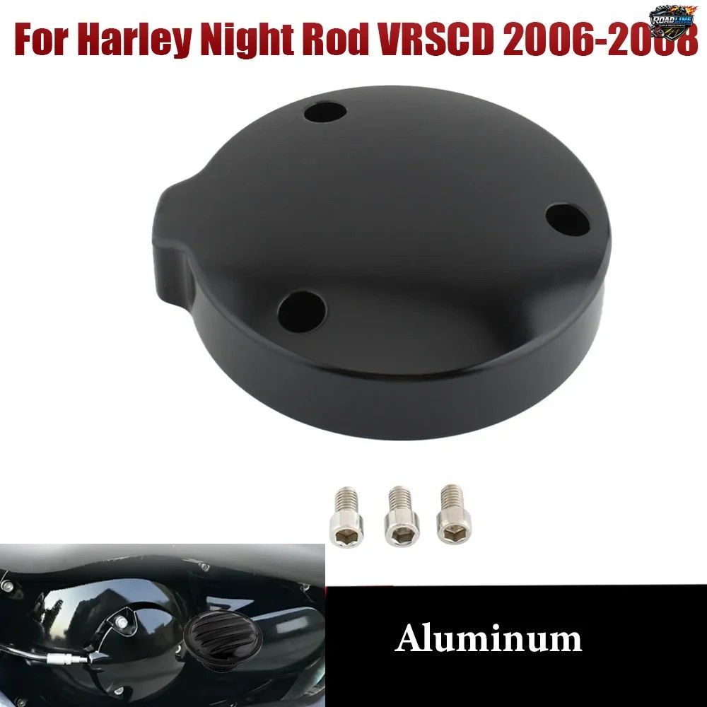 ハーレー ナイトロッド スペシャル V-ロッド Vロッド マッスル VRSCAW VRSCF VRSCA VRSCB 用モーターサイクルクラッチエンジン右側カバー 3