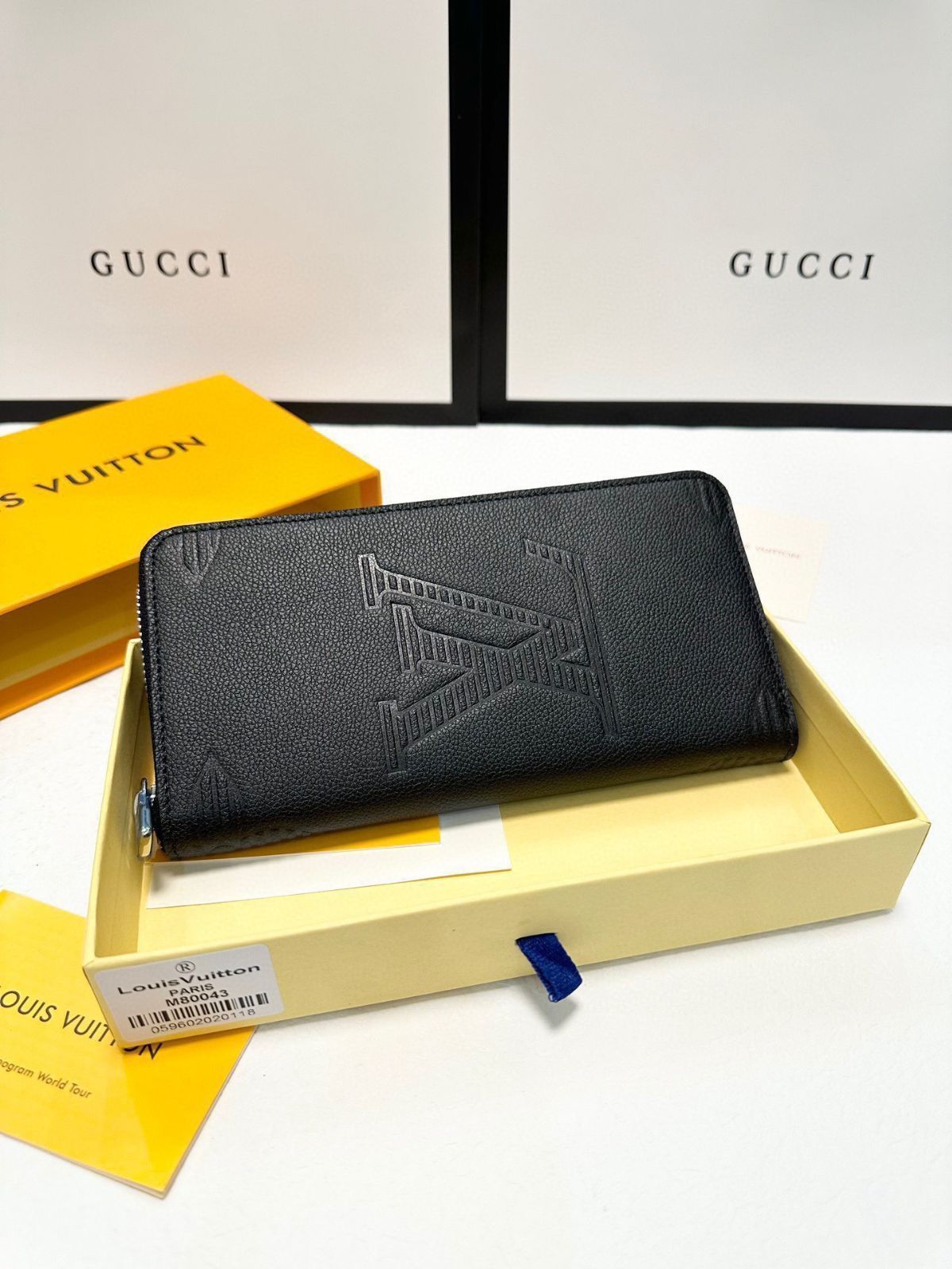 Louis Vuittonルイ・ヴィトン/ウォレット、3つの仕切り8つのカードスロットを設置して現金各種消費カード伝票などを簡単に入れることができ、多機能小財布バッグ多カードビット大容量[本日特価|新品未使用品]