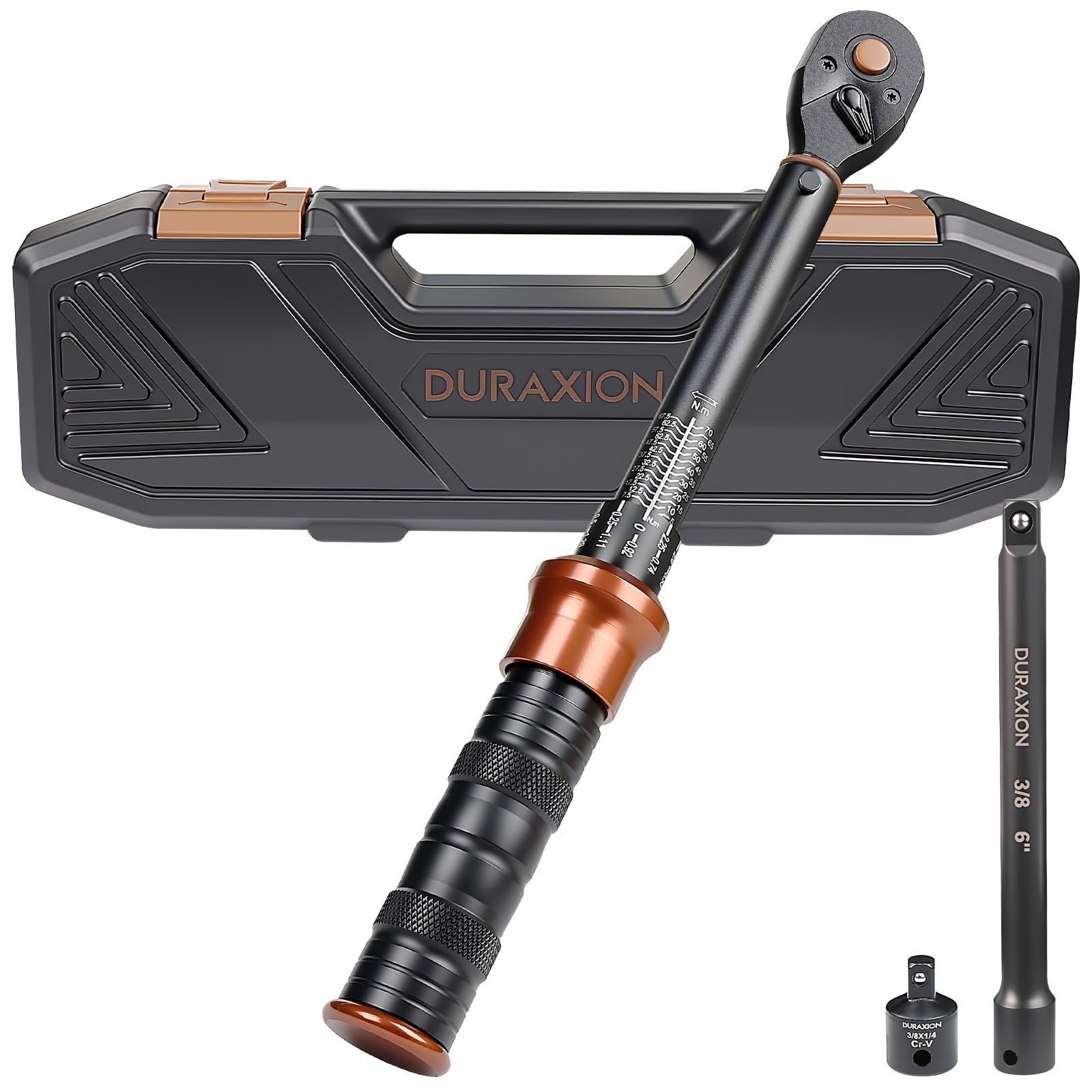 R★トルクレンチ バイク セット3点組 プレセット型 差込角9.5 mm (3/8インチ) 5-60N.m オートバイトルクレンチ 車 エンジン 自転車 バイク修理工具 作業工具 機械の整備 高精度 正方向±3% 逆方向±5% 見やすいダブル 1987590b