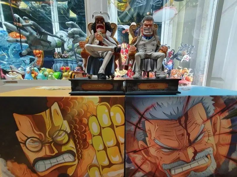 ONE PIECE レジン フィギュア LK 仙石 忍、ガープ まとめ売り