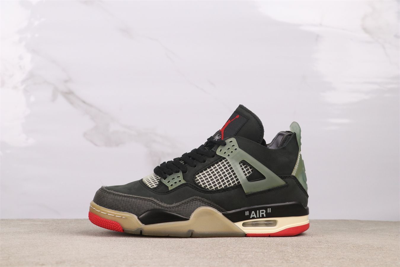 【今日特価】Air Jordan エアジョーダン 4 Off - White x エアジョーダン 4 CV9388-001