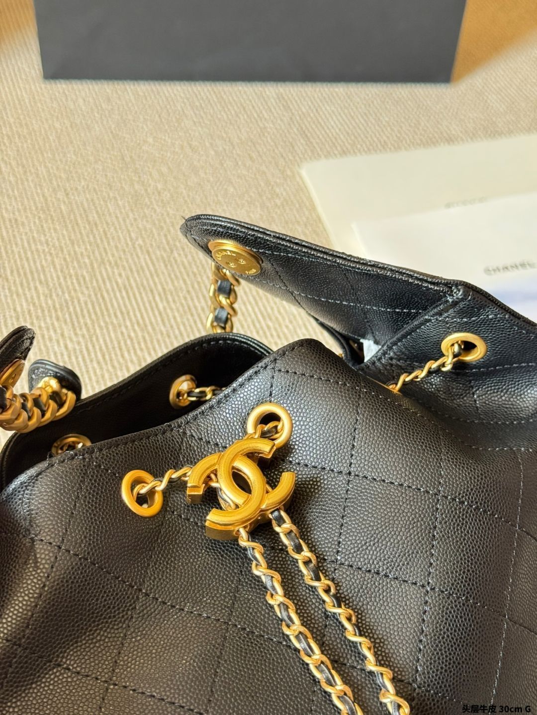 【今日特価】Chanel 25S Large Grained Calfskin Hobo（シャネル 25S ラージ グレインド キャルフスキン ホボ）-MM輸入