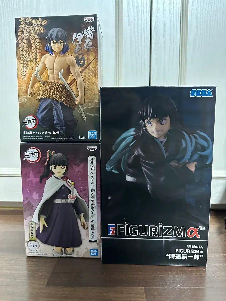 鬼滅の刃 フィギュアセット (伊之助 栗花落 カナヲ 時透 無一郎)
