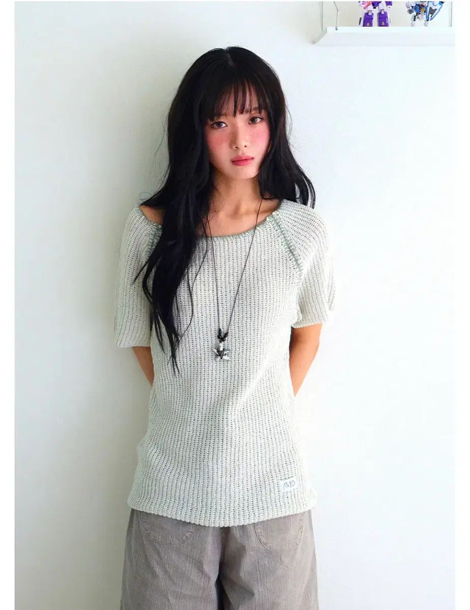 新品) THECOLDESTMOMENT ザコールデストモーメント ハン(HAN)ロロ 半袖ニット