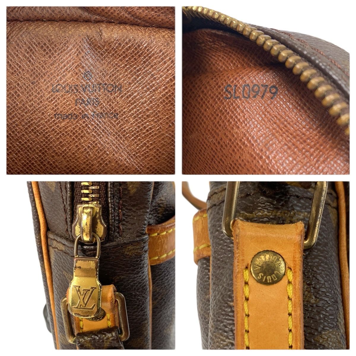 LOUIS VUITTON ルイ ヴィトン モノグラム ダヌーブ ブラウン ゴールド 