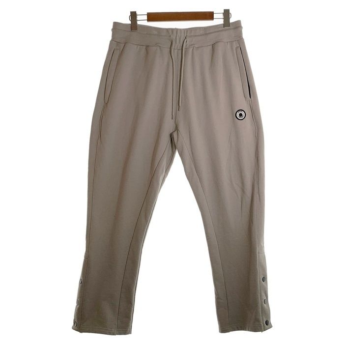EXAMPLE エグザンプル ROUND LOGO PATCH SIDE BUTTON SWEAT PANTS