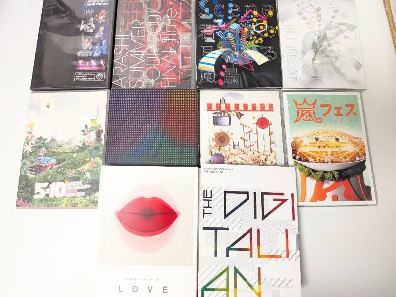 嵐 ライブDVD 10点セット まとめ売り - メルカリ