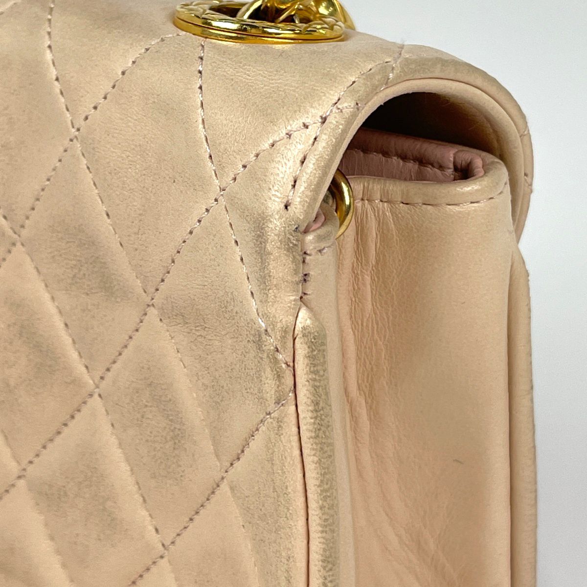 シャネル CHANEL ココマーク チェーン ショルダーバッグ マトラッセ 