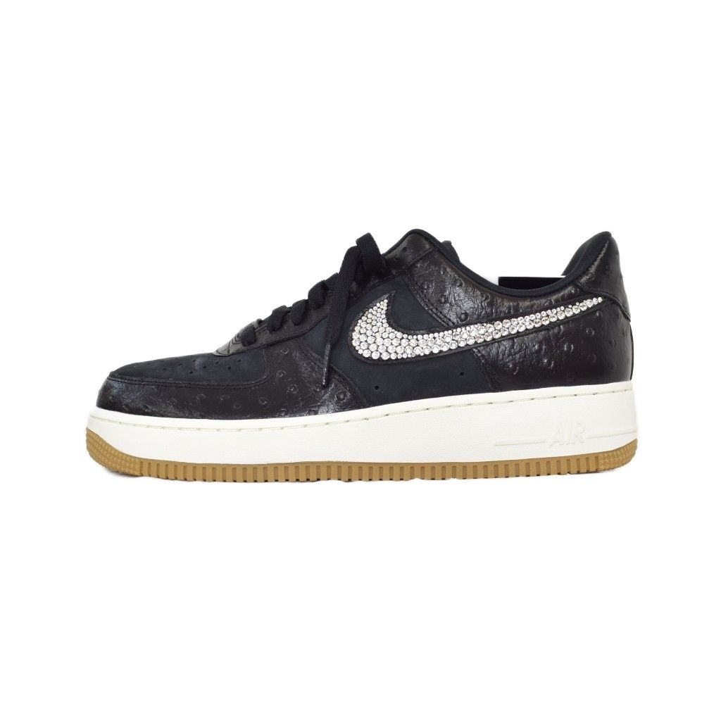 ナイキ NIKE Women's Air Force 1 Low Black Ostrich ウィメンズ エアフォース1 ロー ブラックオストリッチ スニーカー US10.5 黒 ブラック DZ2708-002