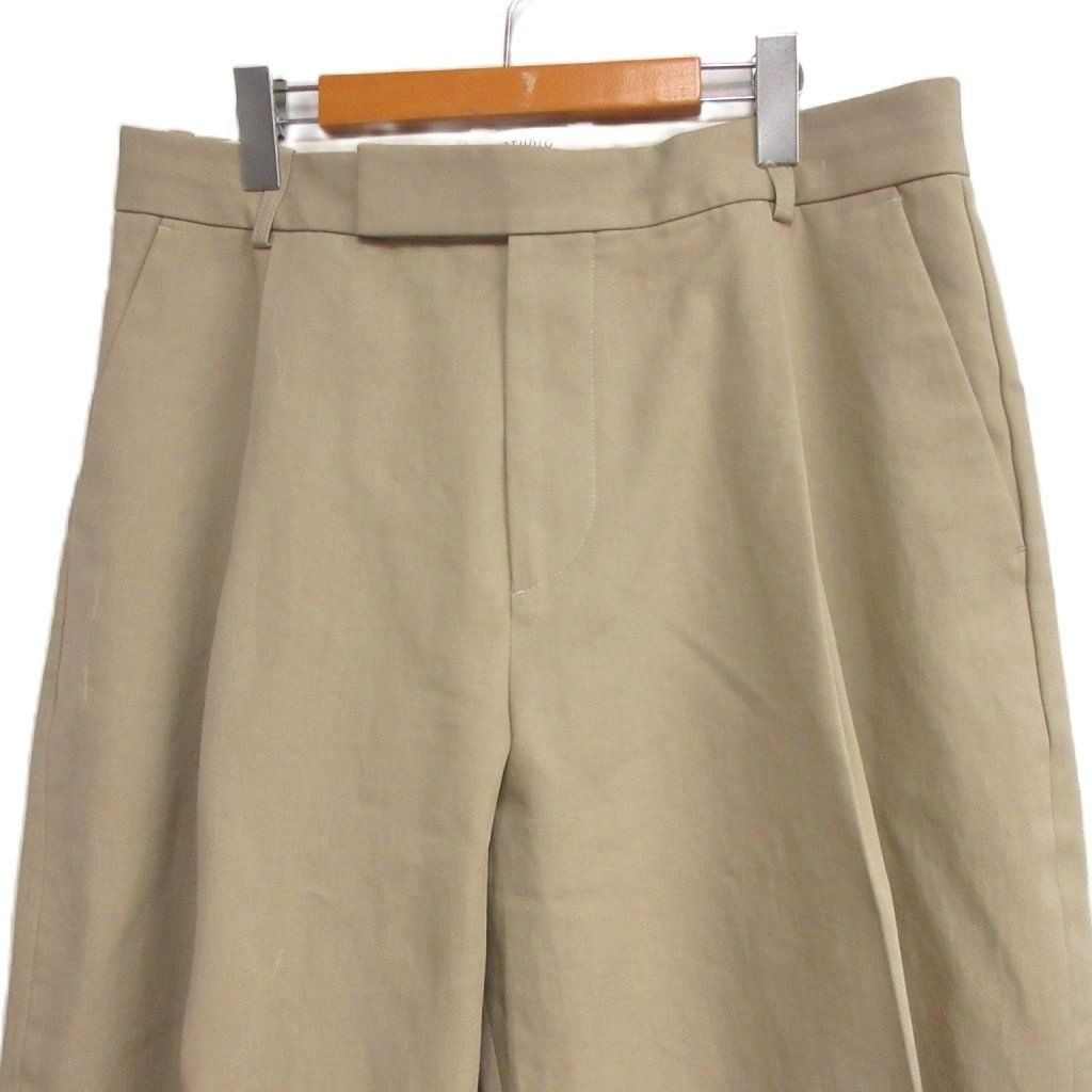 スタジオニコルソン STUDIO NICHOLSON VOLUME PANTS PULL SOFTST