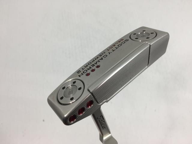 返品OK 【中古ゴルフクラブ】タイトリスト スコッティ・キャメロン セレクト ニューポート2 2018 オリジナルスチール パター