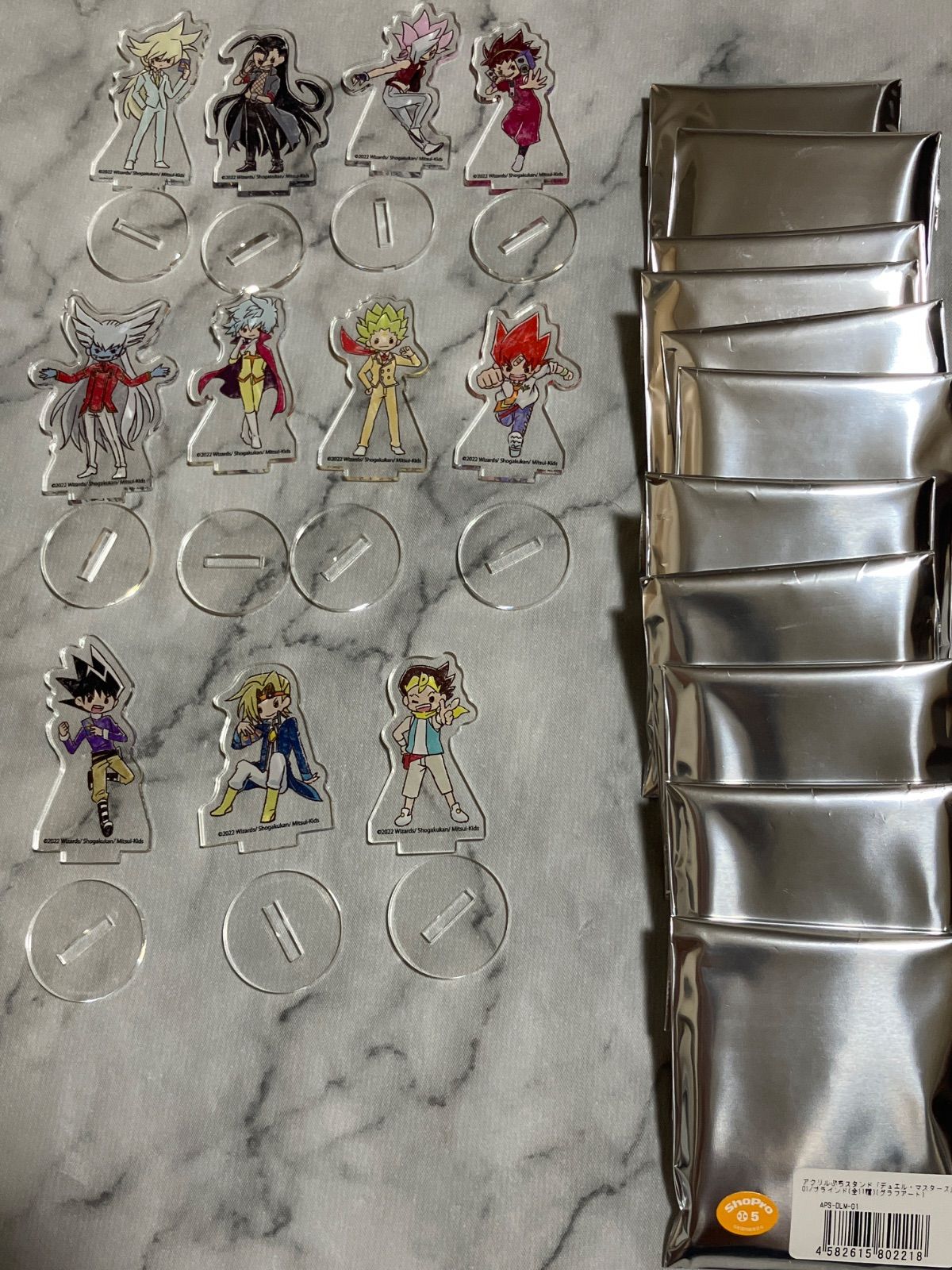 デュエル・マスターズ　アクリルぷちスタンド　全11種セット　コンプリートセット