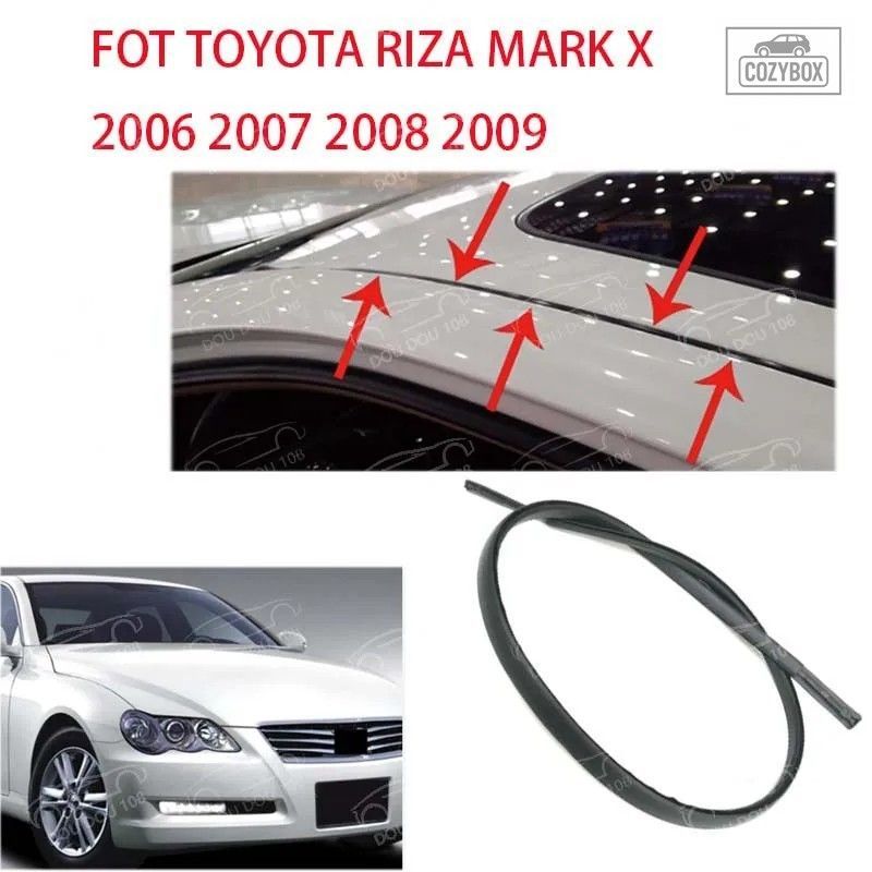 トヨタ マーク X レイツ 2005 - 09 ルーフゴムルーフトップシール防水ストリームスト
