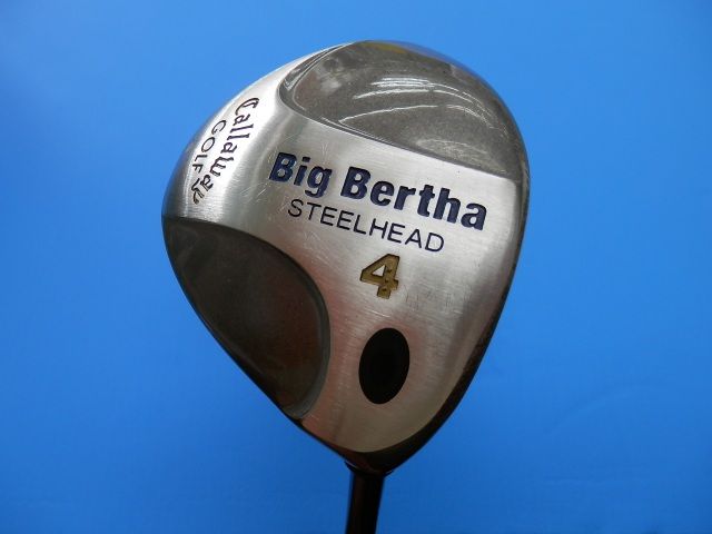 フェアウェイウッド 即決 Ｂ９２ 名器 キャロウェイ ビックバーサ スチールヘッド　スーパーＪＶ２００ （Ｓ） ４Ｗ １６.８度 日本仕様[5505]即発送