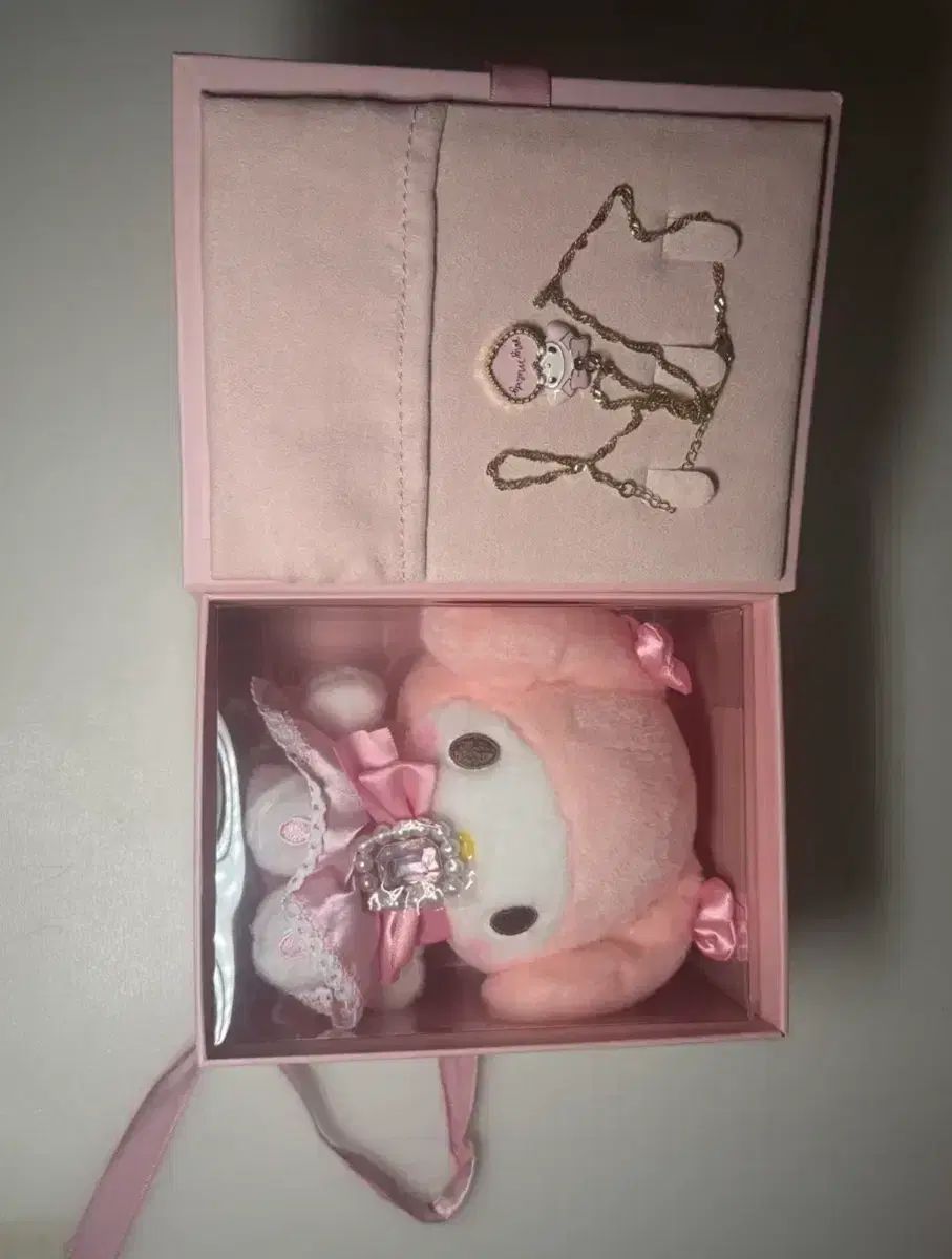限定マイメロディ チャームネックレス ぬいぐるみ フルセット