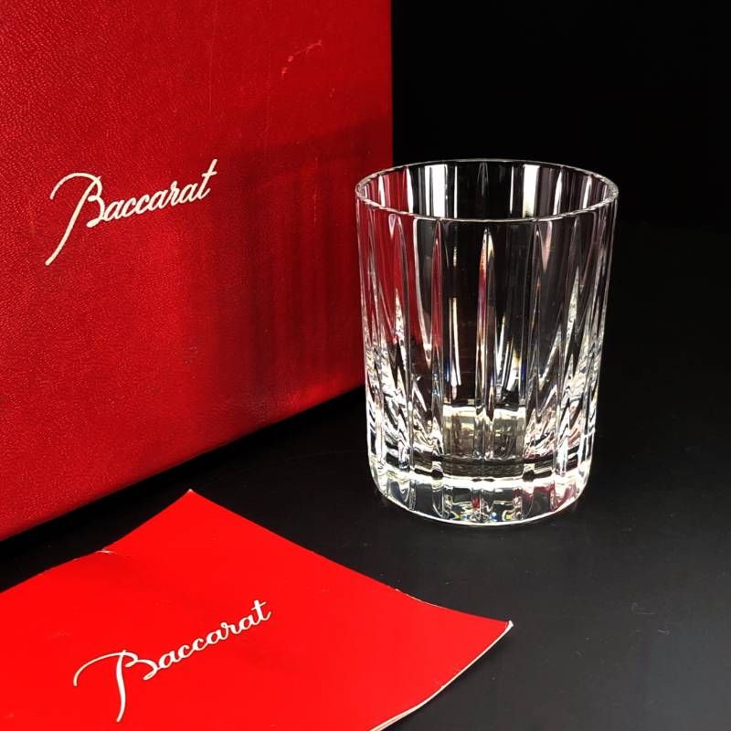 【美品・箱付き】Baccarat バカラ／ハーモニー ショットグラス／クリスタルグラス／クリア／BC632