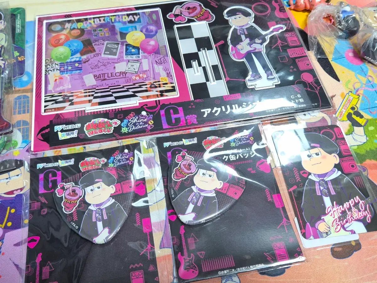 おそ松さん ウェブ COOGI(クージー) 22弾 東堂 葵 アクリル ジオラマ 缶バッジ トレカ